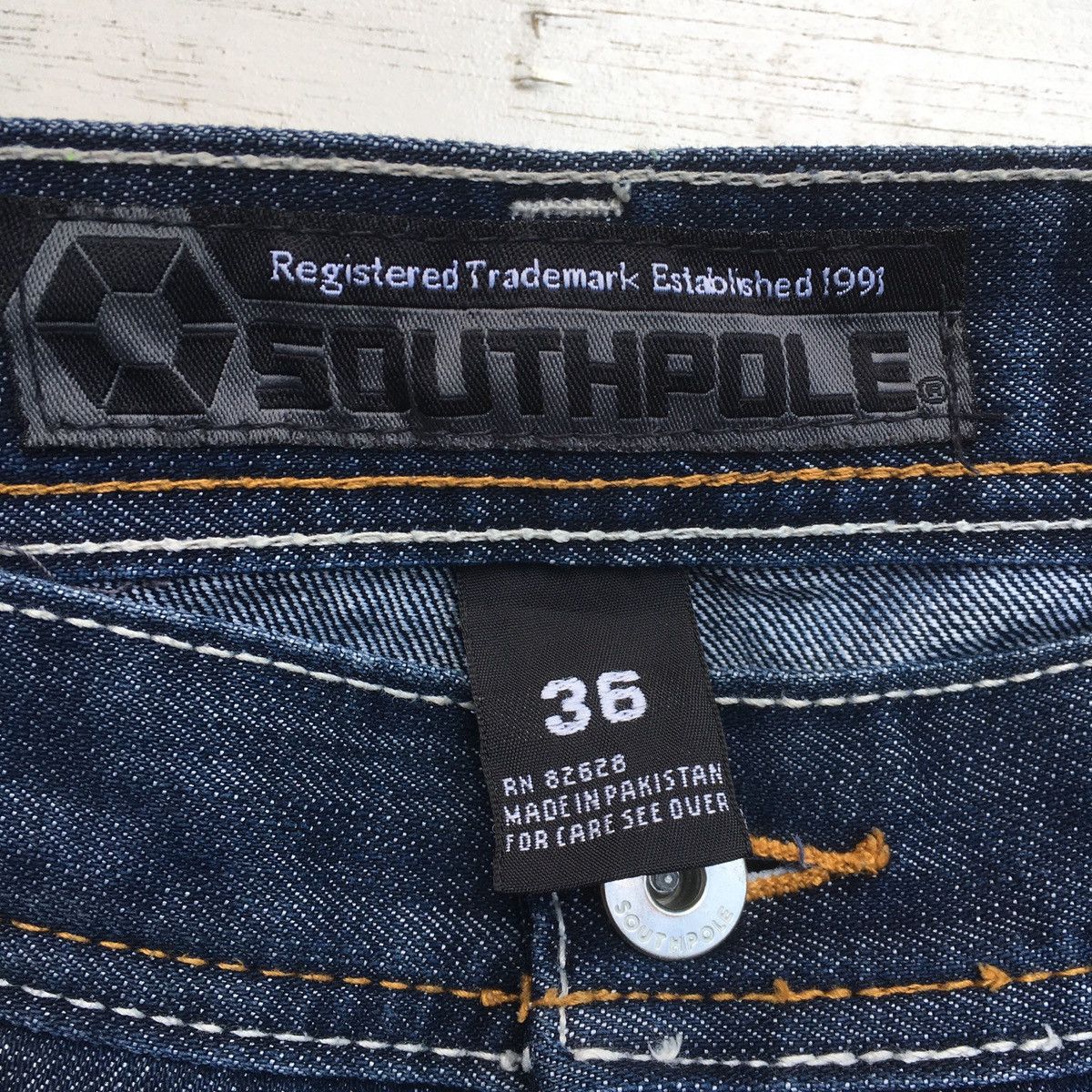 JNCO × Southpole × Vintage LAST DROP ‼️ Crazy Vintage Y2K Southpole Jeans 36 Size US 36 / EU 52 - 4 Thumbnail