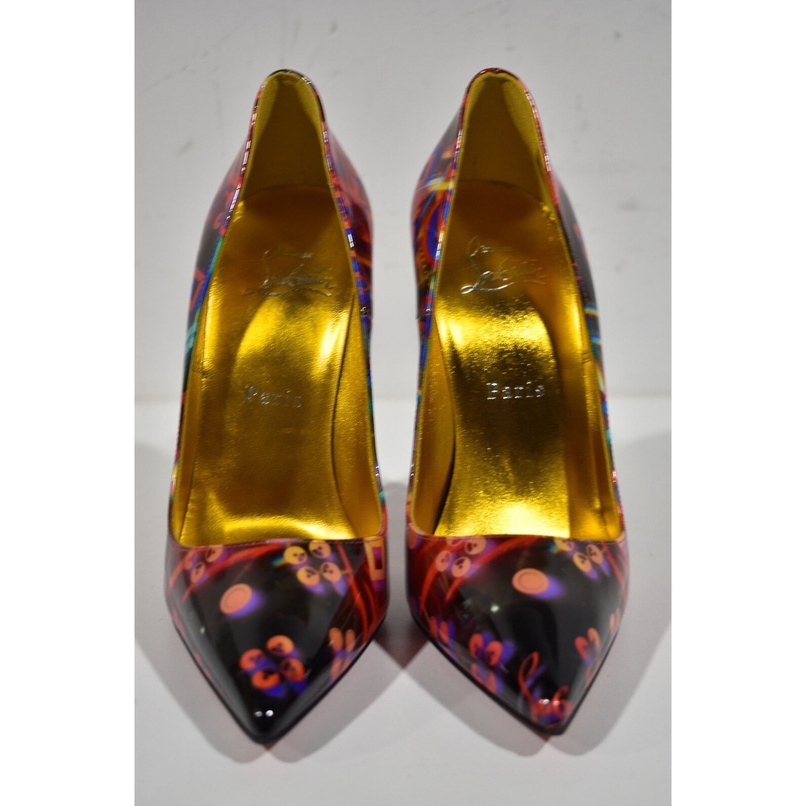 Christian Louboutin Christian Louboutin So Kate 120 Patent Discolaser Red Size US 7.5 / IT 37.5 - 5 Thumbnail