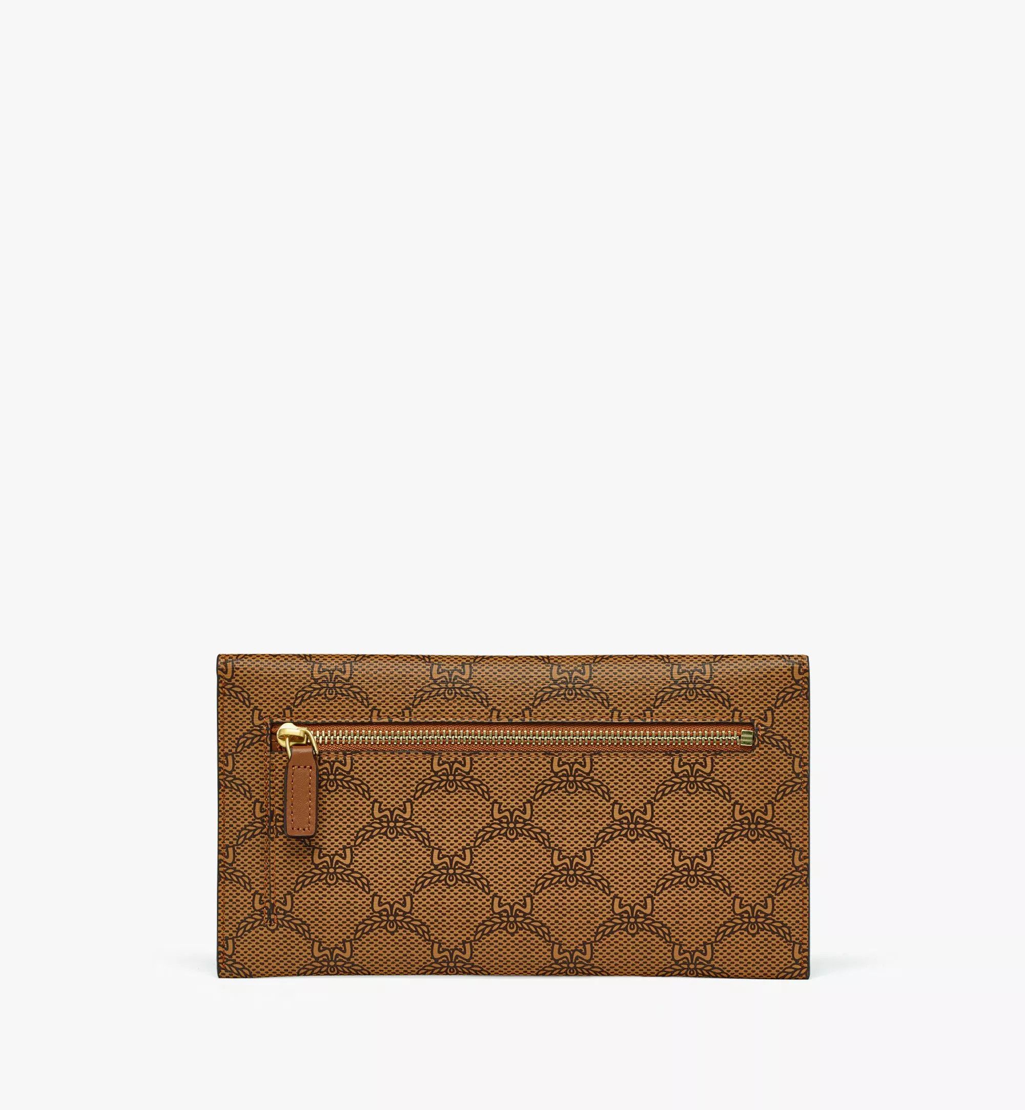 MCM o1mt1gz1224 Size: OS / Large Fold Wallet in Brown Size ONE SIZE - 3 Thumbnail