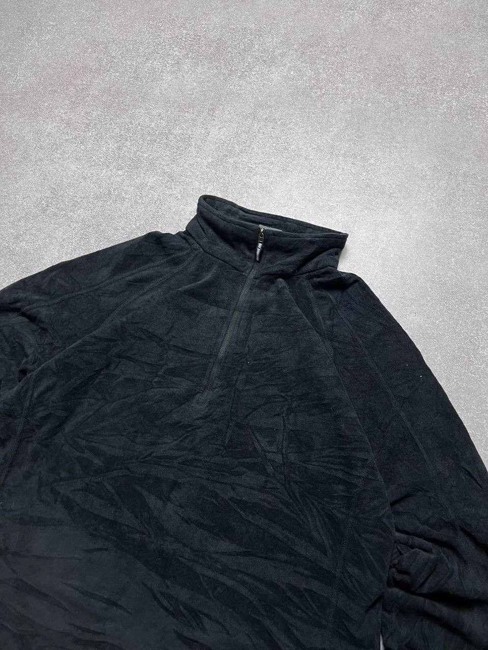 Vintage Vintage Nike ACG Black Fleece Quarter Zip Sweatshirt L Size L / US 10 / IT 46 - 5 Thumbnail