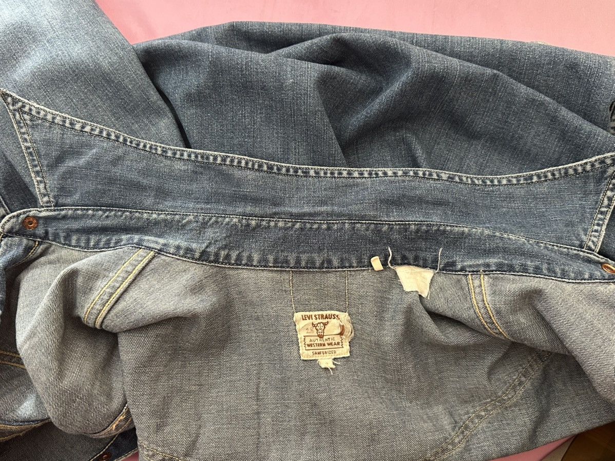 Levi's Vintage Clothing Levis LVC Shorthorn Western Denim Shirt Size US S / EU 44-46 / 1 - 12 Thumbnail