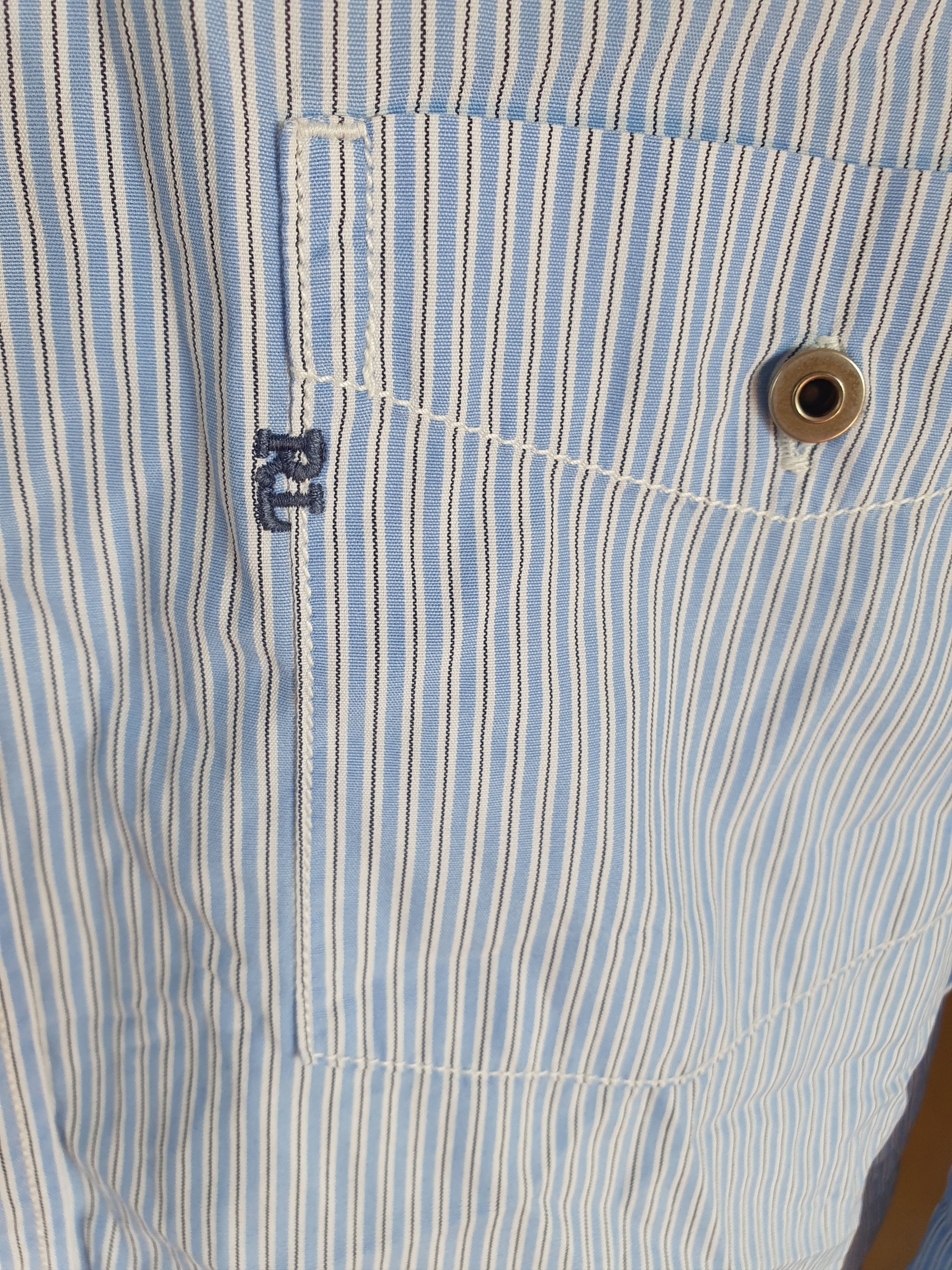 Polo Ralph Lauren Polo Ralph Lauren Polo Jeans Company Pin Striped Shirt sz L Size US L / EU 52-54 / 3 - 3 Thumbnail