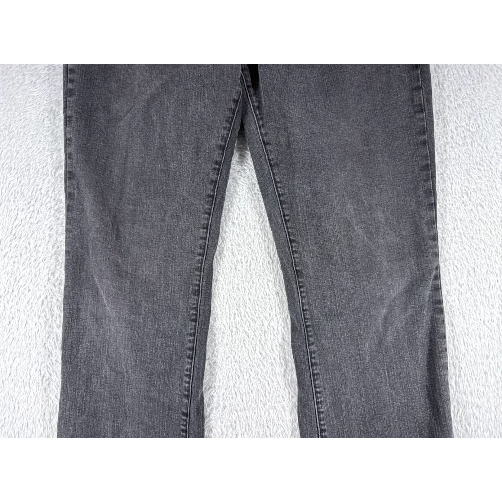 Pendleton Pendleton Jeans Womens 12 Black Denim Bootcut Cotton Blend Mid Rise 28x31 5-Pocket Embroidered Zipper Button Southwestern Style Mens Girls Womens Boys Size 34" / US 12 / IT 48 - 3 Thumbnail