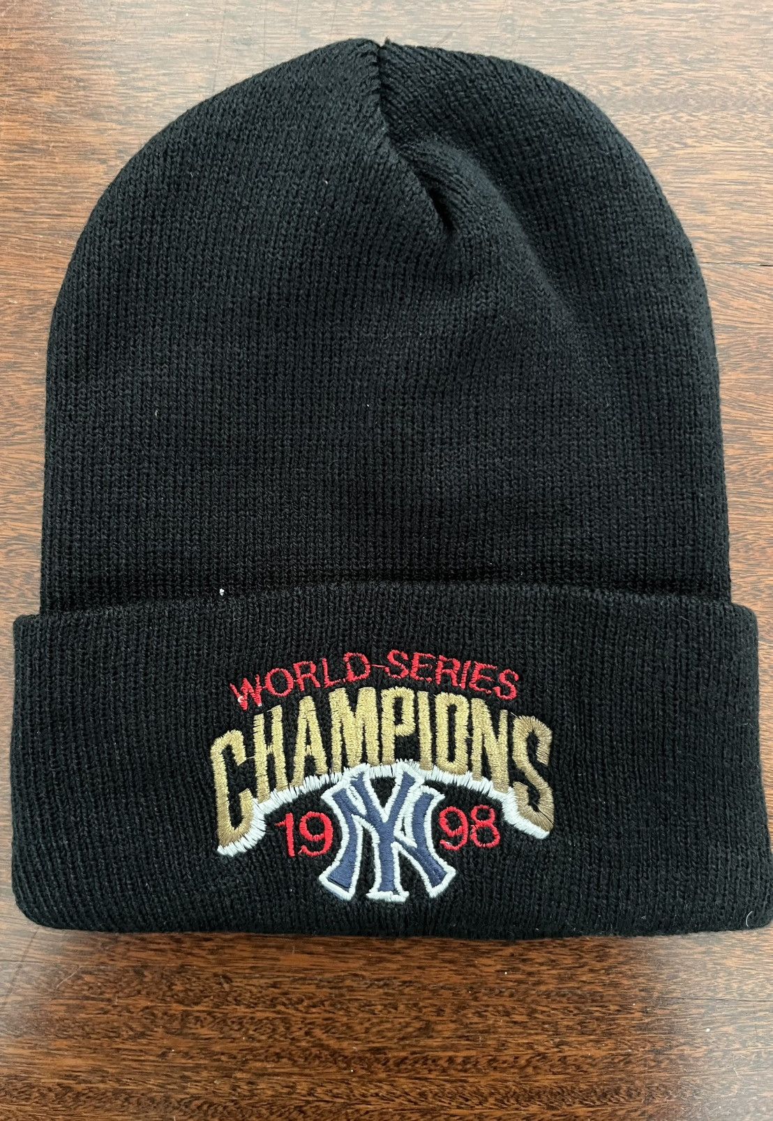 MLB × New York Yankees × Vintage Vintage New York Yankees 1998 World Series Champions Hat Size ONE SIZE - 1 Thumbnail