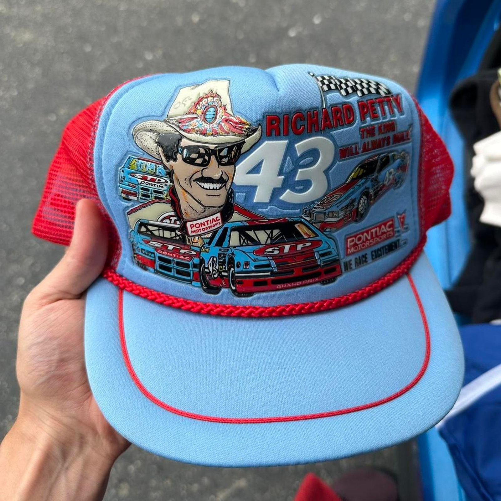 Vintage Rare 80s richard petty snapback Size ONE SIZE - 1 Thumbnail