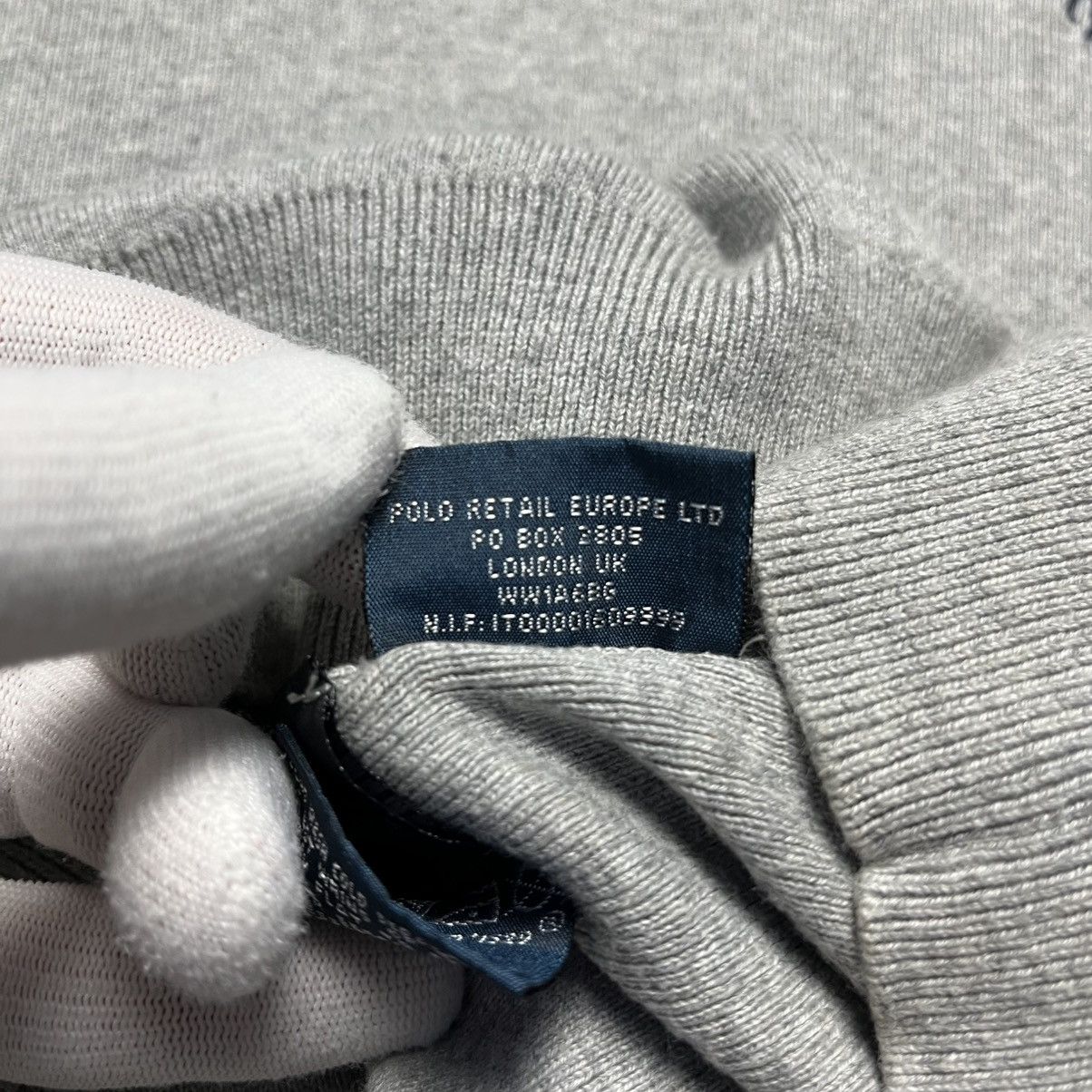 Polo Ralph Lauren Vintage Polo Ralph Lauren Gray Sweater Streetwear Y2K Size US XL / EU 56 / 4 - 9 Thumbnail