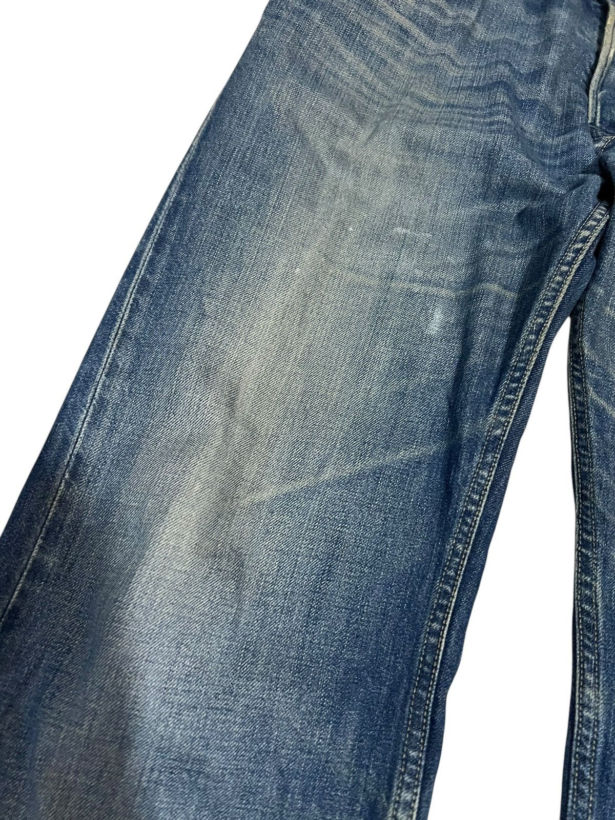 Diesel × If Six Was Nine 🌈Baggy🌈Vintage Diesel Industry Distress Jean Size US 35 - 5 Thumbnail