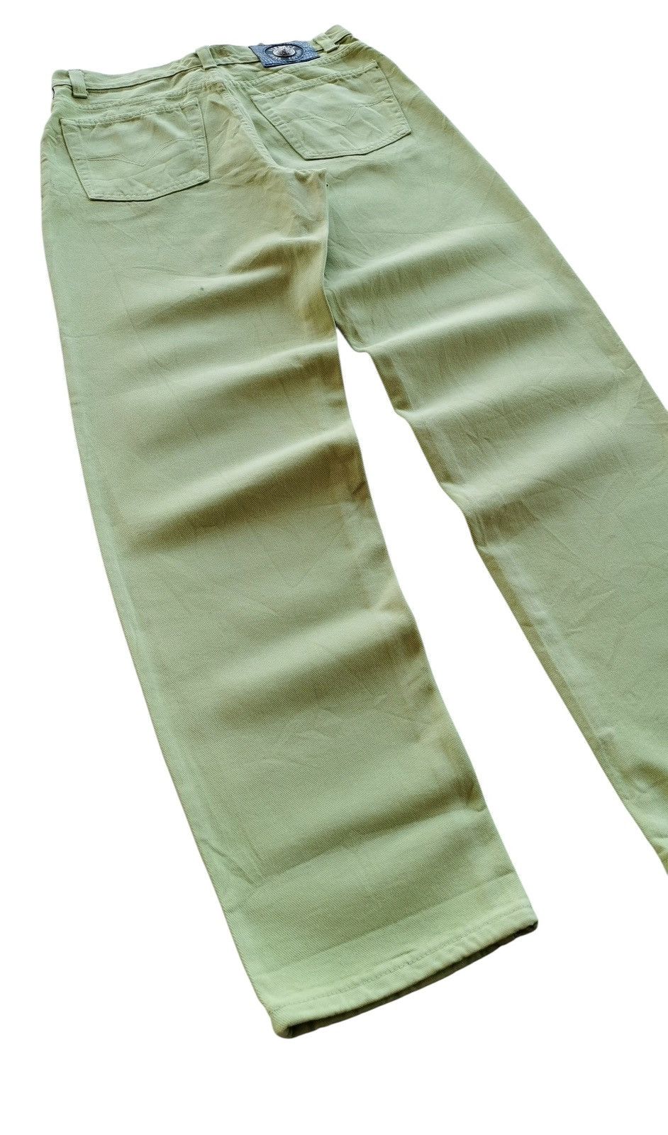 Versace Jeans Couture Vintage Versace Jeans Couture Green Jeans Pants Italy Size US 32 / EU 48 - 4 Thumbnail