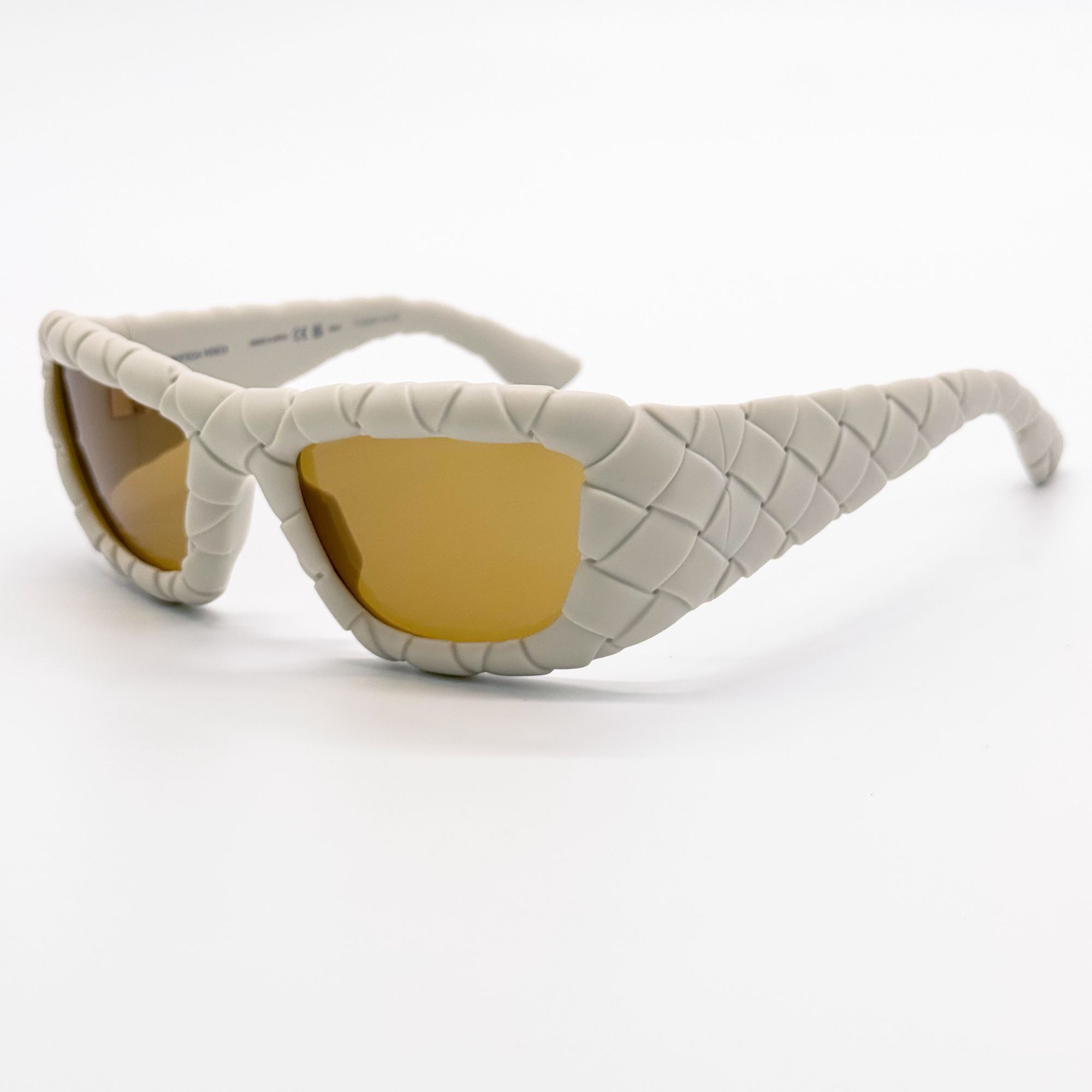Bottega Veneta NEW BOTTEGA VENETA SUNGLASSES BV1303S 006 WOMEN WHITE Size ONE SIZE - 5 Thumbnail