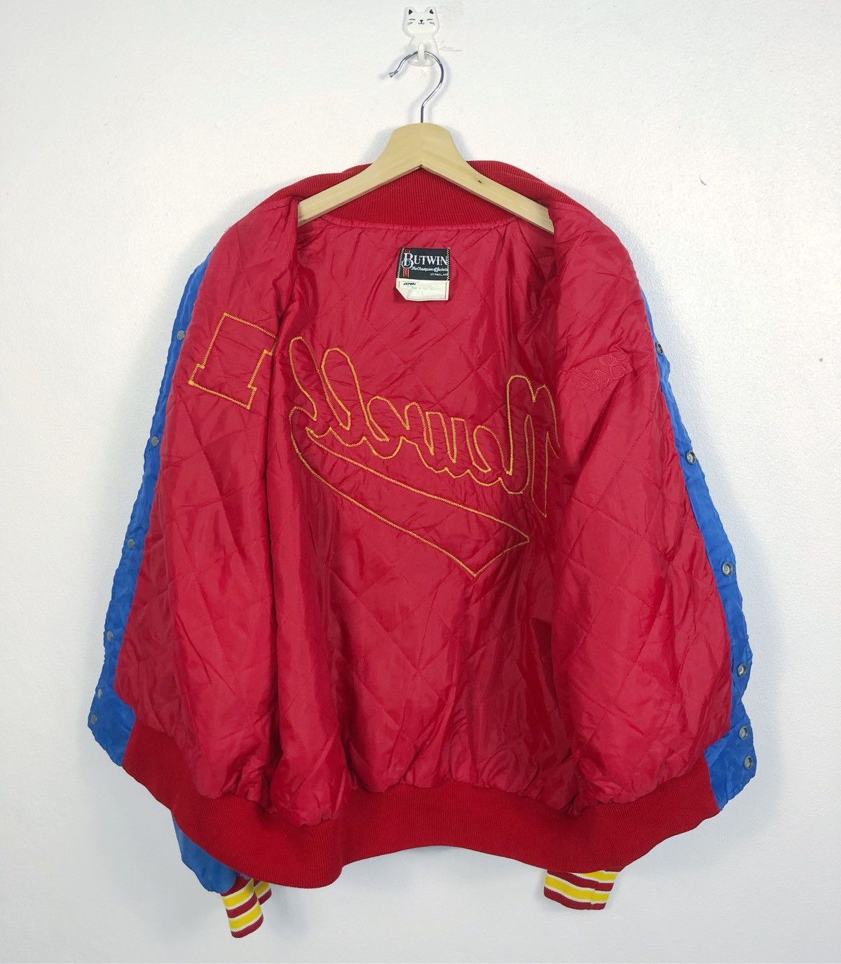 Vintage Vintage Butwin Newell Concrete Bomber Jacket Made in USA Size US XL / EU 56 / 4 - 10 Thumbnail
