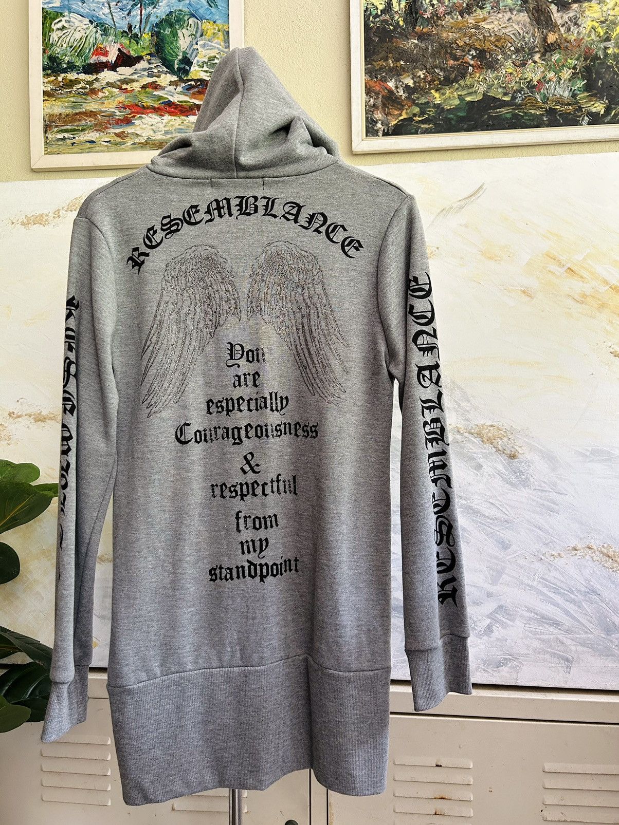 Wing Logo Hoodie Long Sleeve
