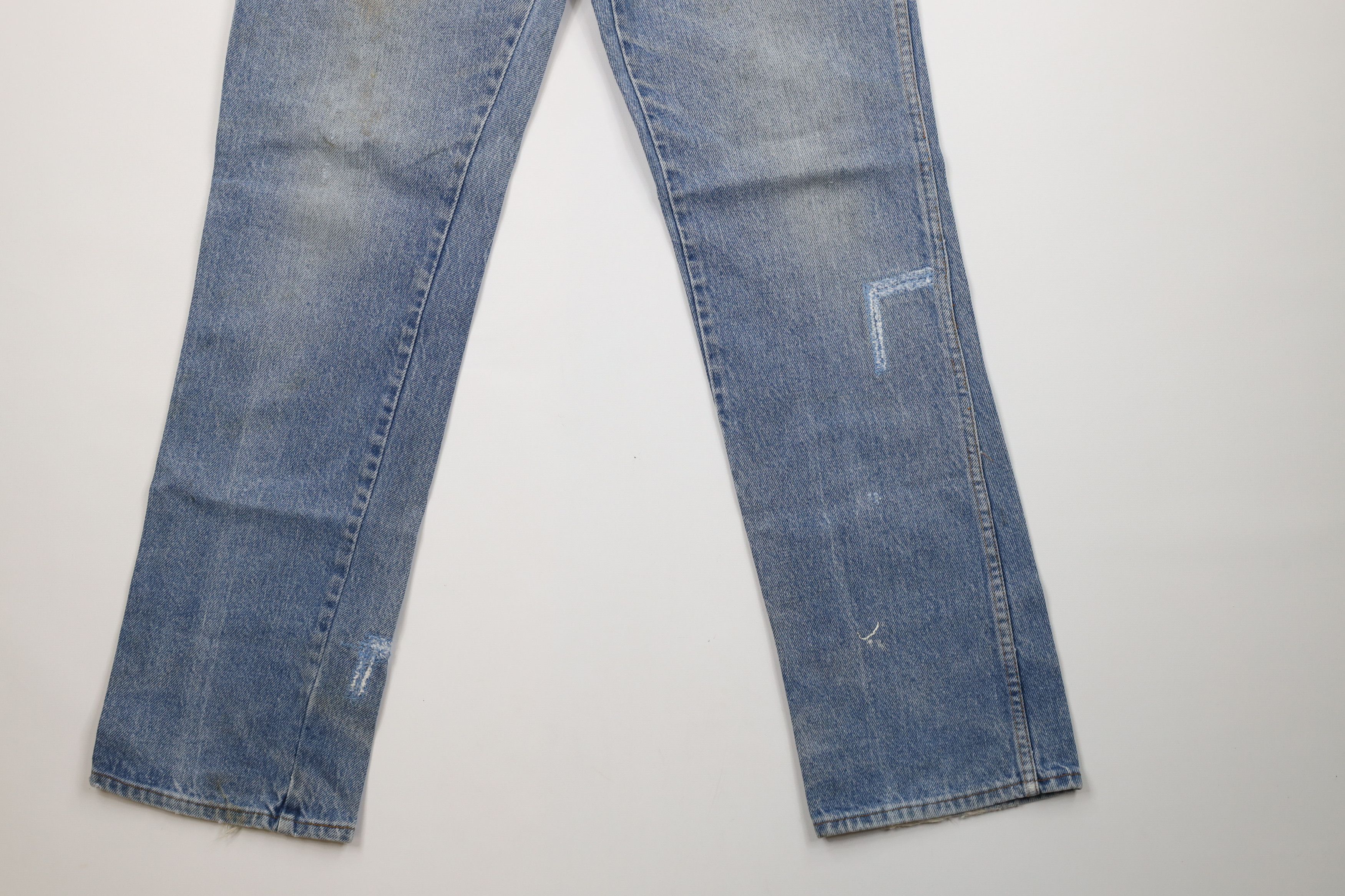 Vintage Vintage 70s Streetwear Flared Wide Leg Bootcut Jeans USA Size US 34 / EU 50 - 4 Thumbnail
