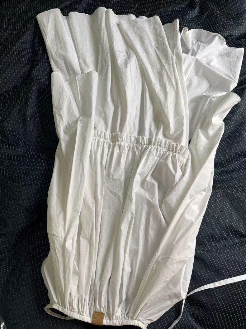 Loewe LOEWE White dress Size XXS / US 00 / IT 34 - 3 Thumbnail