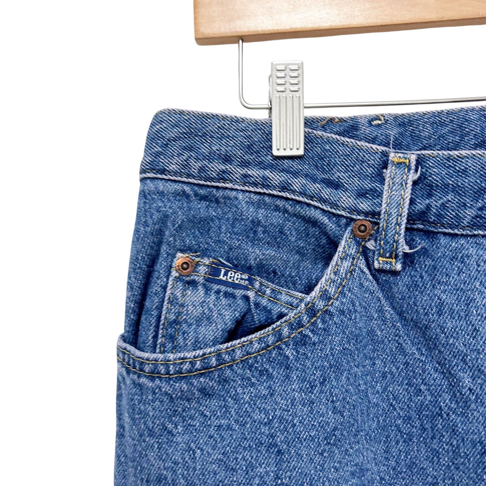Lee Vintage Lee Straight Leg Jeans Sz 36x30 Size US 36 / EU 52 - 6 Thumbnail