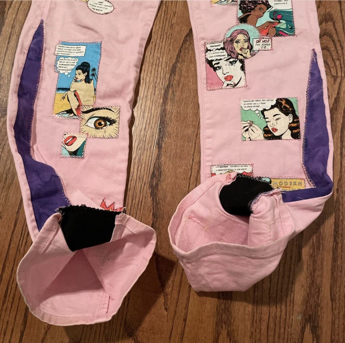 Other Japanese Pop Art Jeans Size 30" / US 8 / IT 44 - 4 Thumbnail