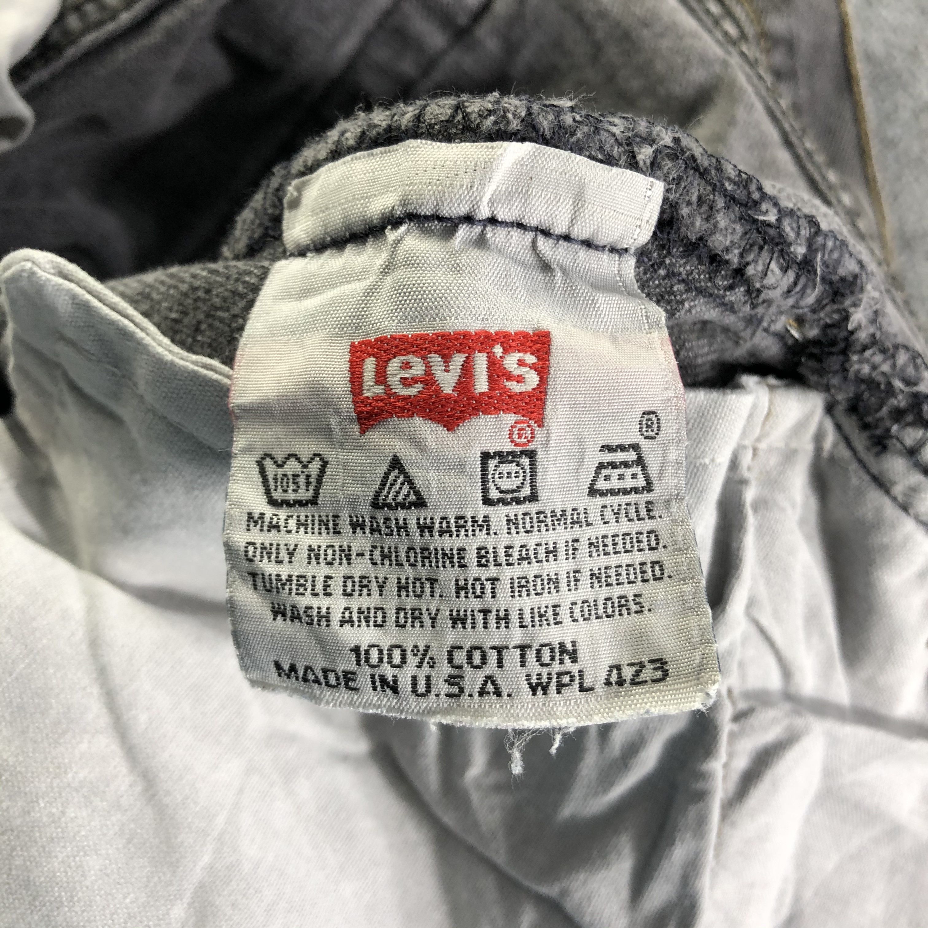 Levi's Vintage 90s Levis 501 Jeans-J4130 Size US 30 / EU 46 - 10 Thumbnail