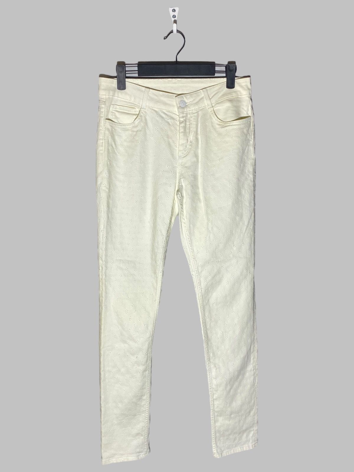 Other Claudie Pierlot White Women’s Jeans Pants Size 27" / US 4 / IT 40 - 1 Thumbnail