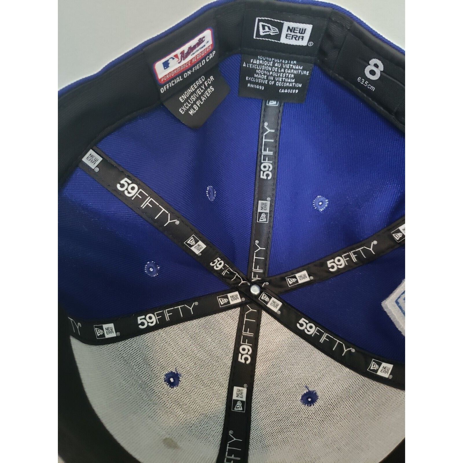 New Era Texas Rangers Hat 2023 ASG Size 8 Blue 5950 New Era Size ONE SIZE - 6 Thumbnail