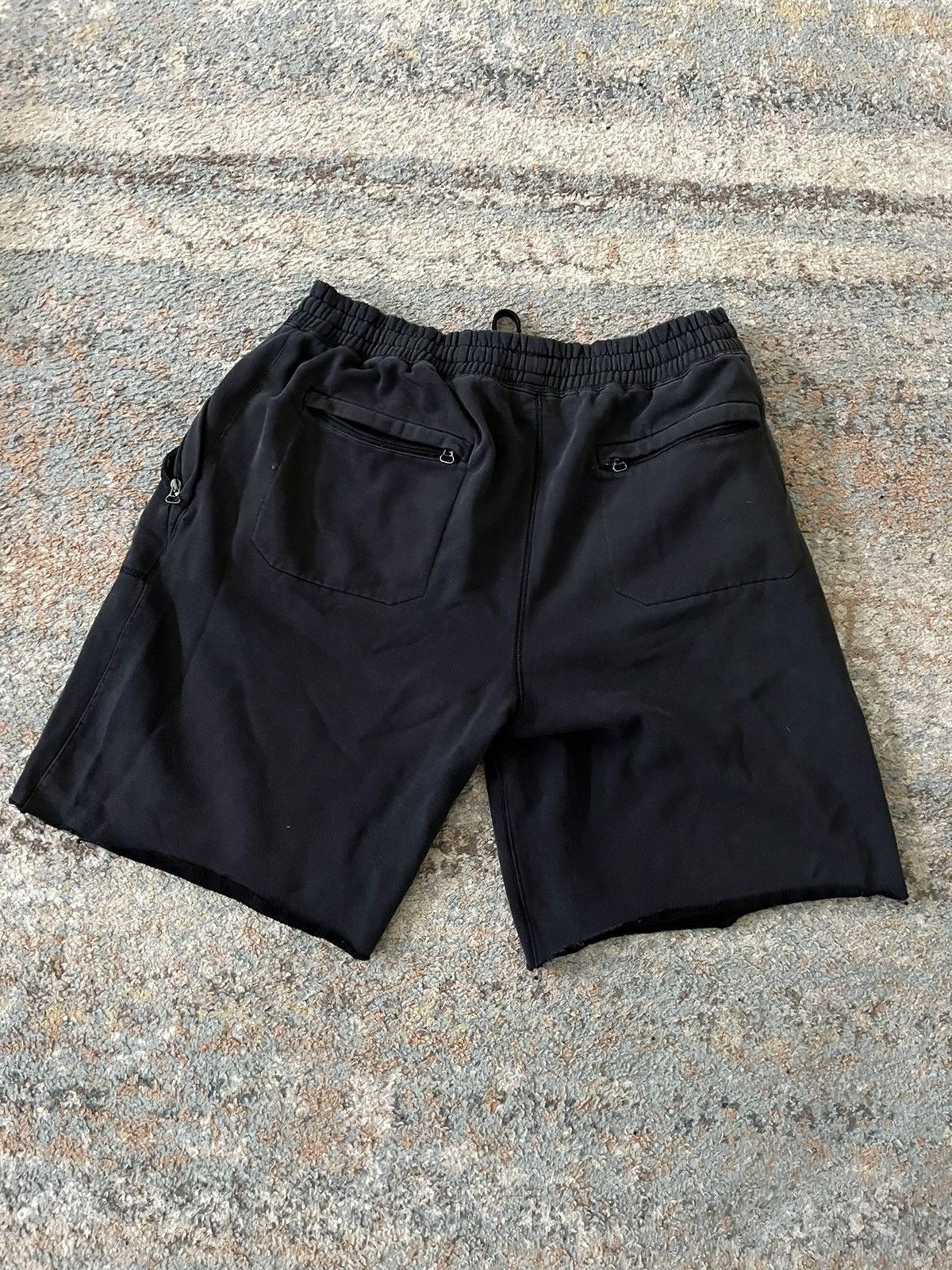 Akademiks × Rap Tees × Vintage VTG Akademiks Faded Sweatshorts 2XL BAGGY (E) Size US 32 / EU 48 - 5 Thumbnail