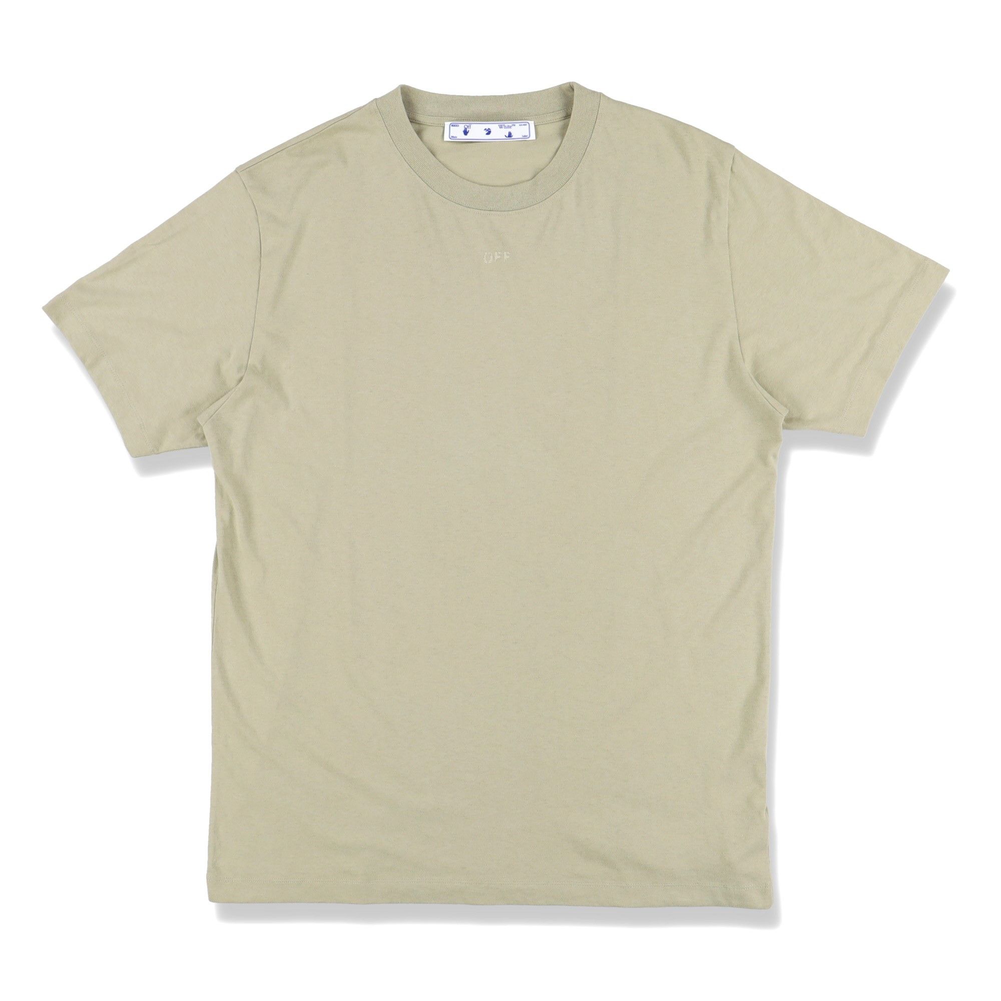 Off-White Beige Rubber Arrows Logo T-Shirt Size XXS / US 00 / IT 34 - 5 Thumbnail