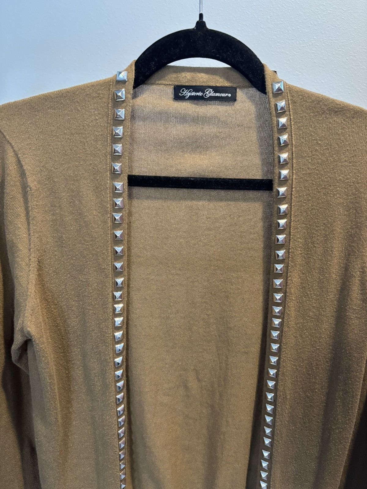 Hysteric Glamour Hysteric Glamour📿 Brown Studded Cardigan Size US S / EU 44-46 / 1 - 2 Thumbnail