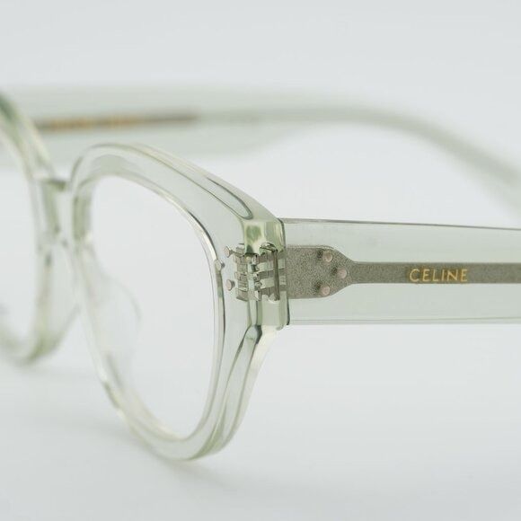 Celine Celine CL50132I 093 Eyeglasses Shiny Light Green 51mm Size ONE SIZE - 2 Thumbnail