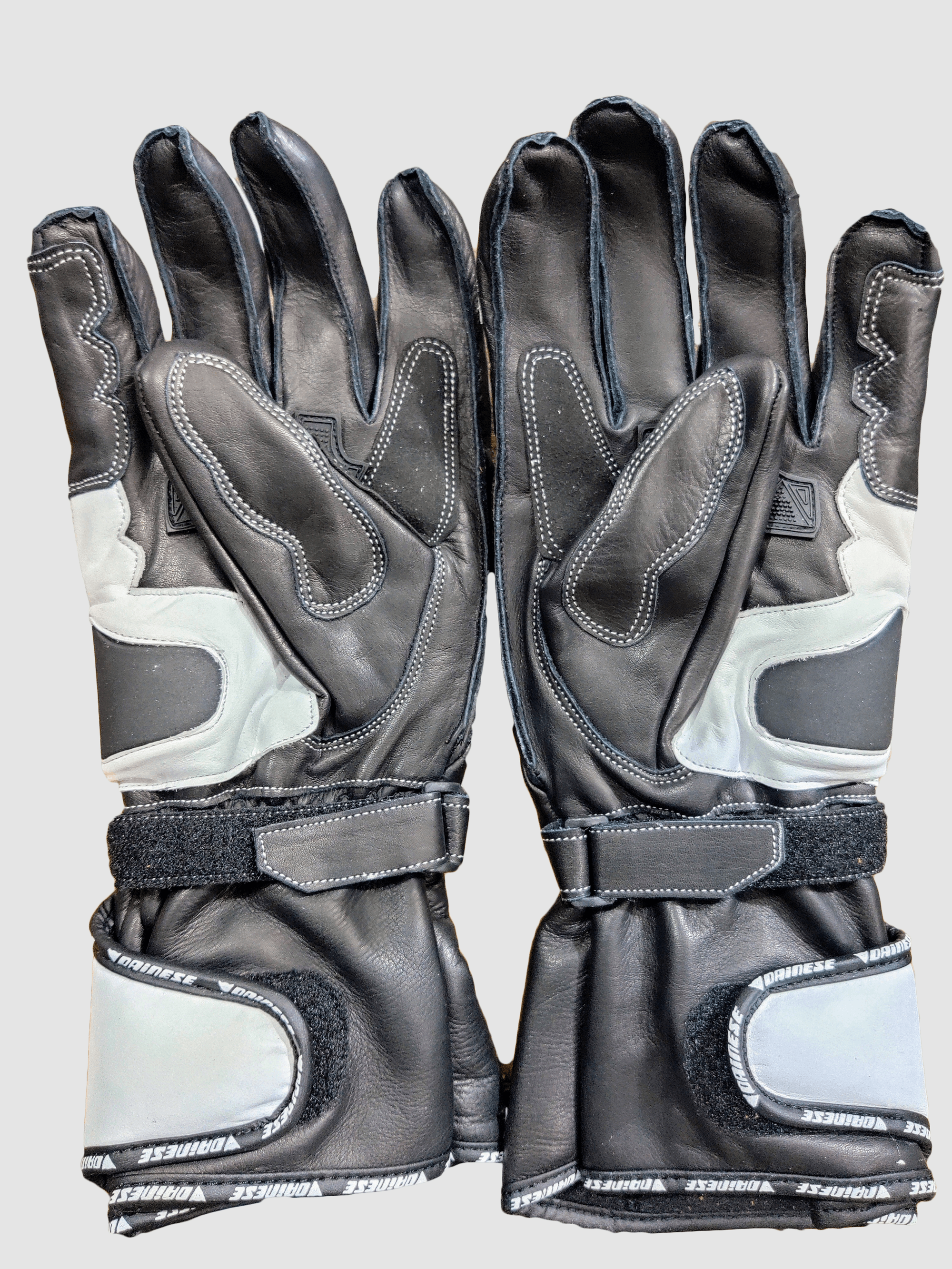 Dainese Dainese Titanium White Leather Gloves Racing Size ONE SIZE - 4 Thumbnail