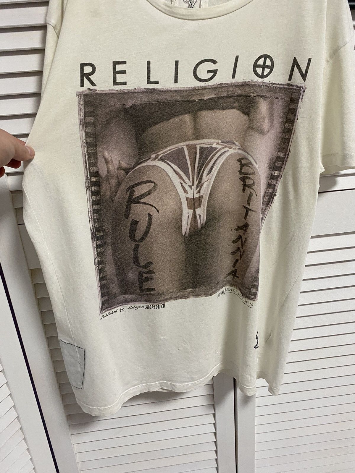 Vintage Vintage 90s T-Shirt Religion Baby Ass Pussy Band Tee Humor Size US L / EU 52-54 / 3 - 3 Thumbnail