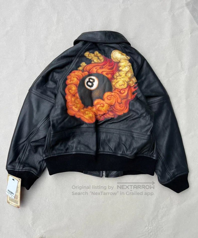 Schott Schott Co-branded cowhide jacket leather jacket black 8 gr Size US S / EU 44-46 / 1 - 1 Thumbnail
