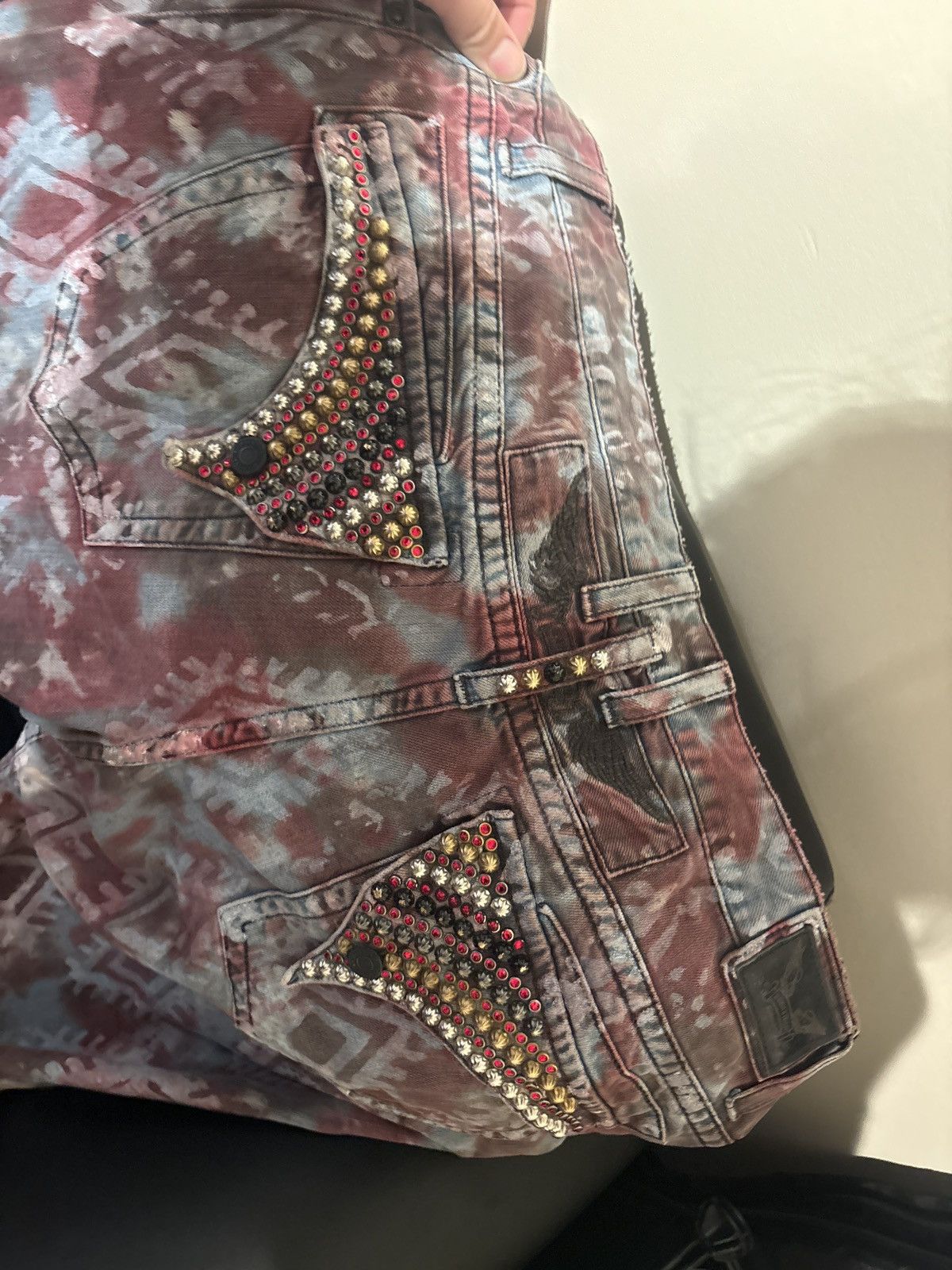 Robins Jeans Distinctive CARPET🚘 robin jeans Size US 40 / EU 56 - 3 Thumbnail
