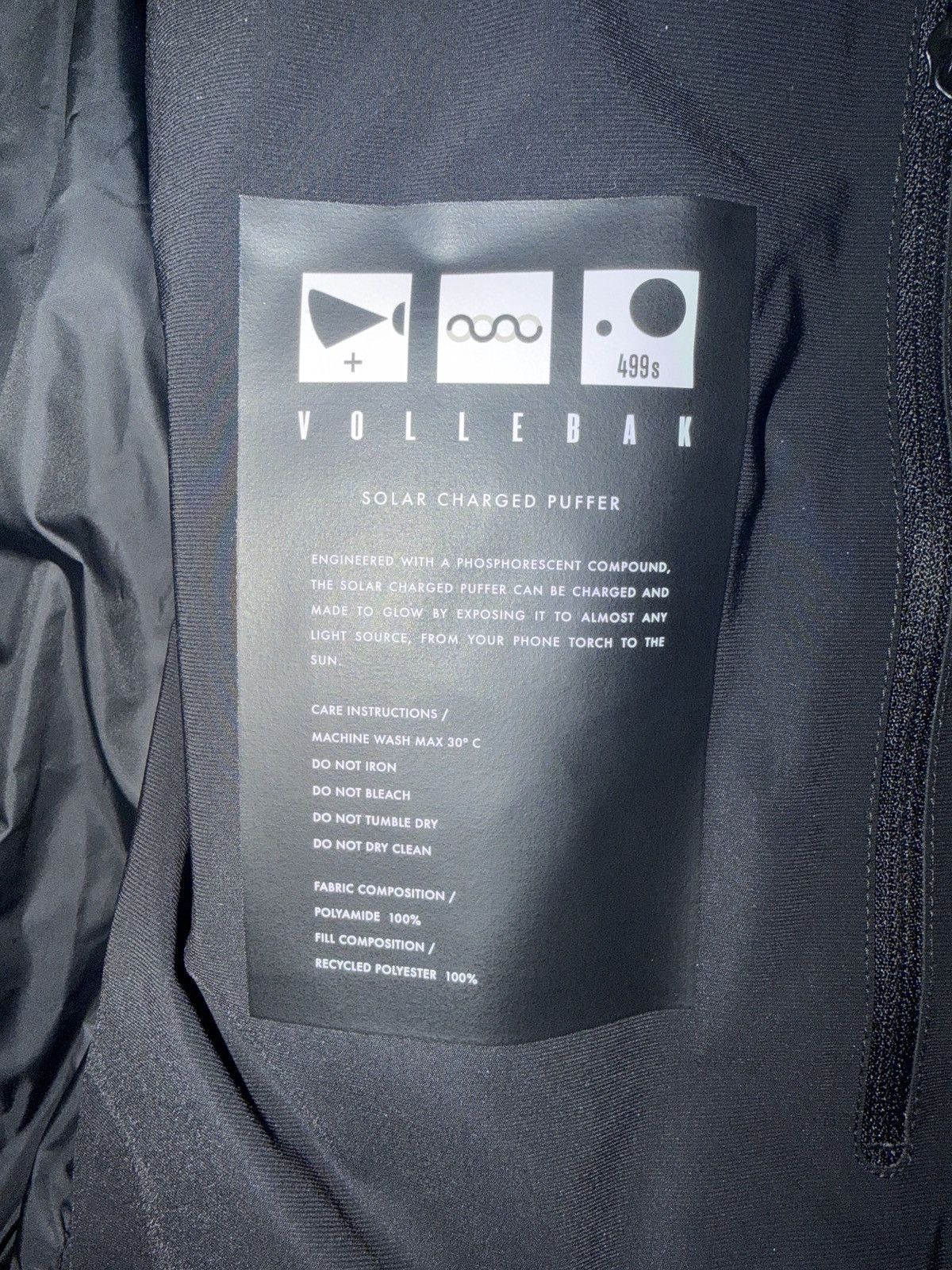 Vollebak Vollebak Solar-charged Puffer Medium Size US M / EU 48-50 / 2 - 1 Thumbnail
