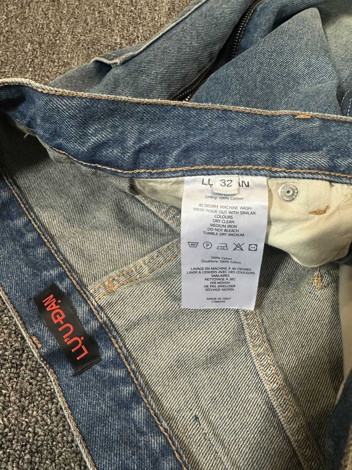 LUU DAN LUU DAN Side Zip Denim Size US 32 / EU 48 - 3 Thumbnail