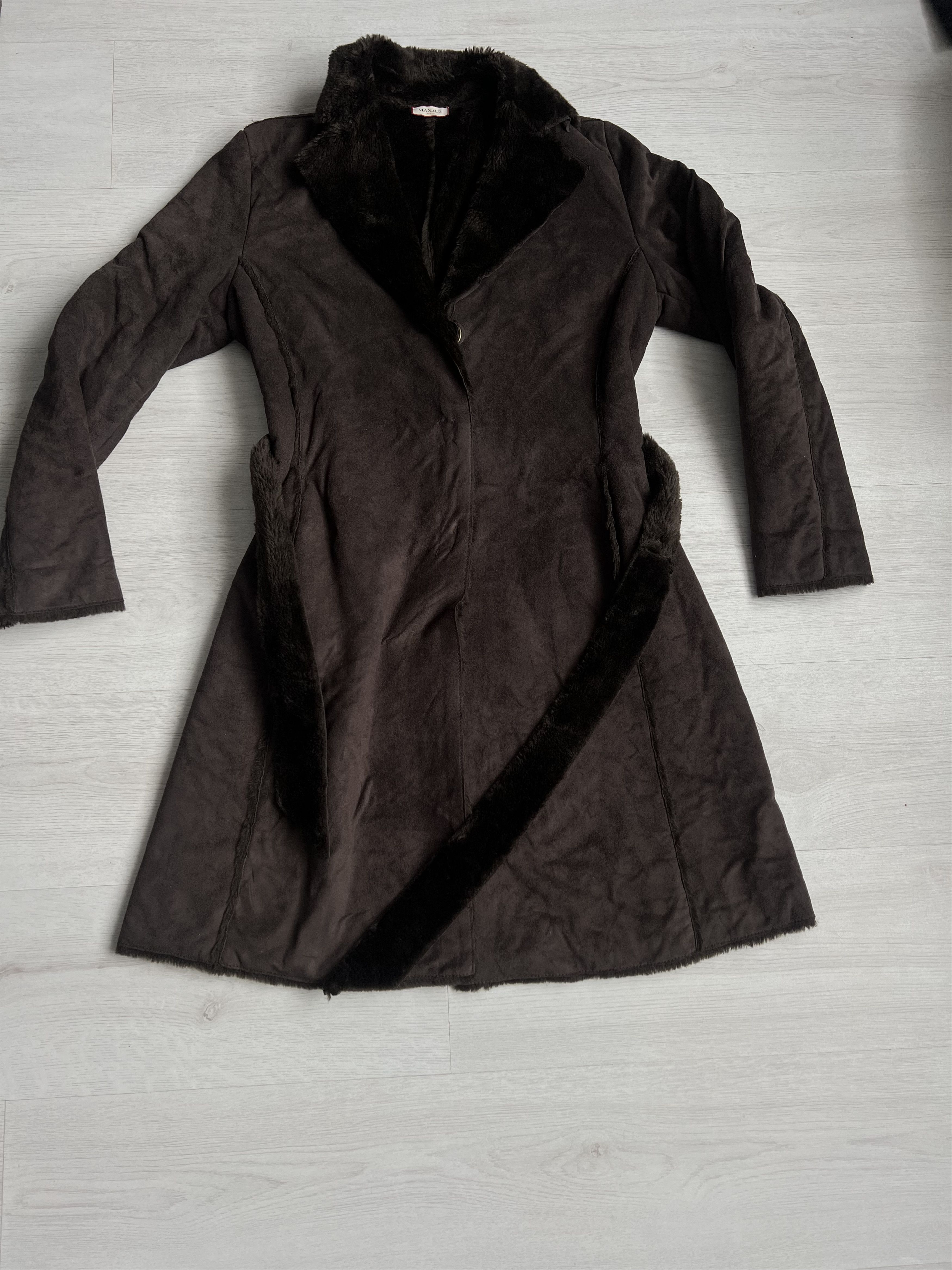MAX&Co. Max & Co Brown Coat Size L / US 10 / IT 46 - 2 Thumbnail