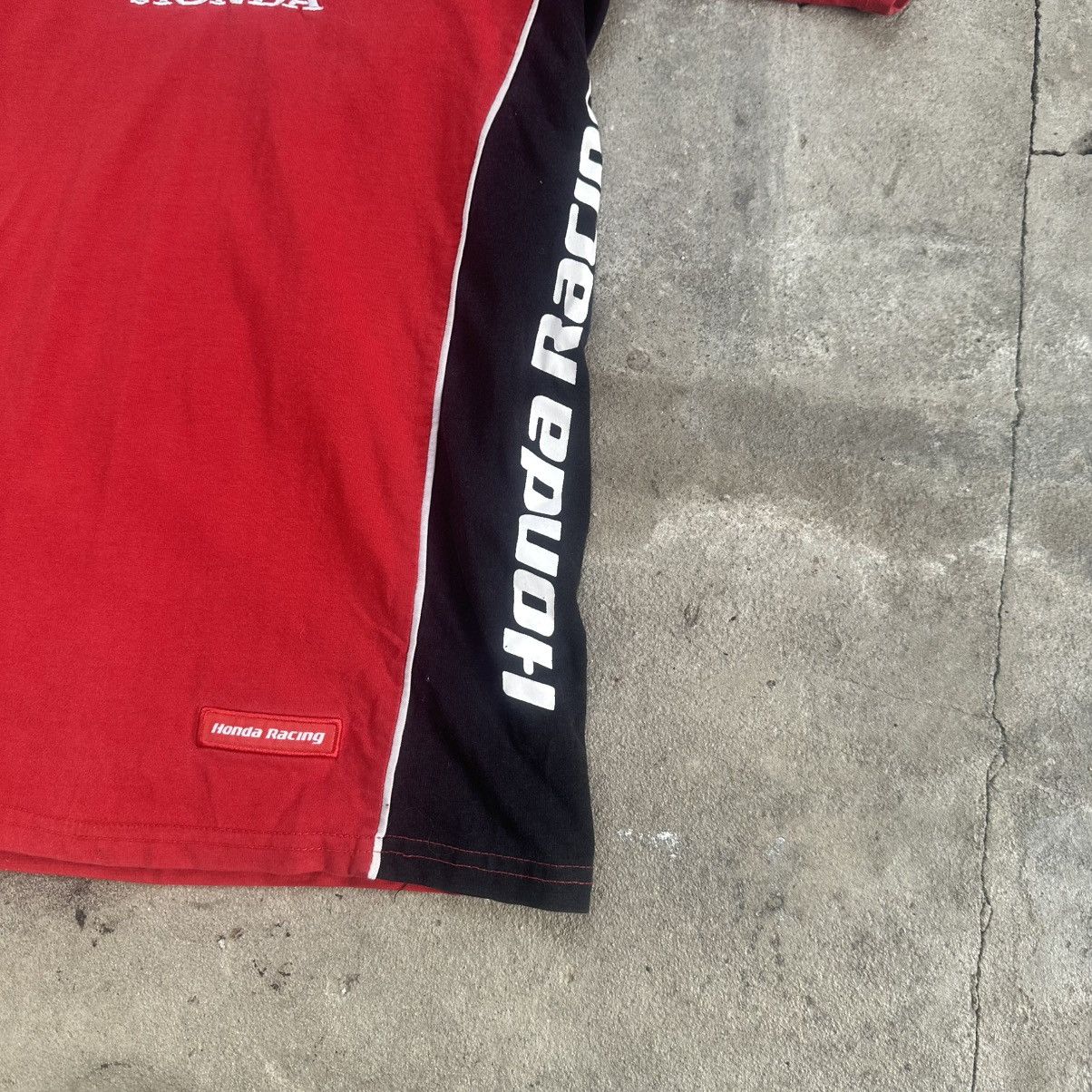 Honda Vintage y2k 90s Honda Racing polo shirt Size US XL / EU 56 / 4 - 7 Thumbnail