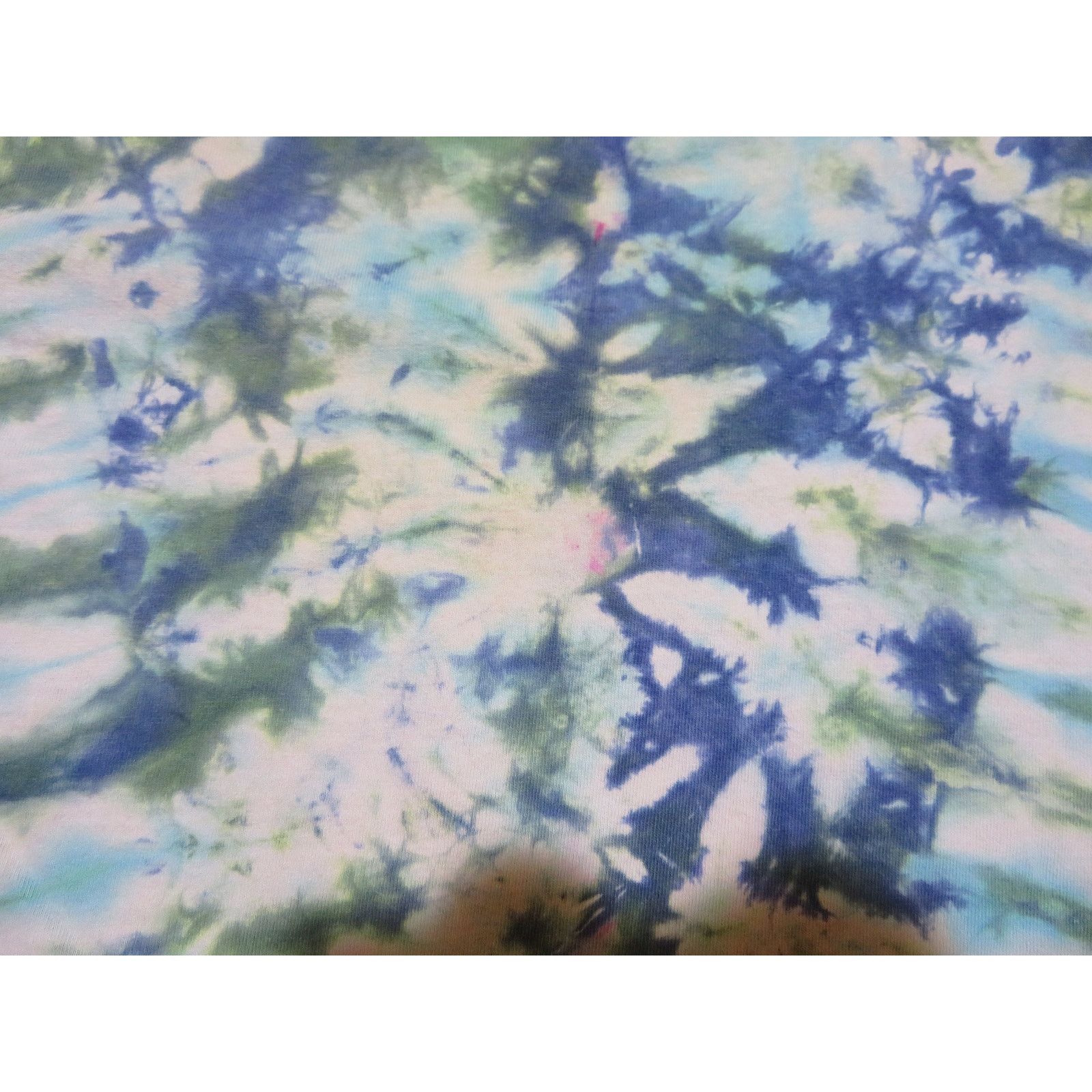 Other Tie Dye T-Shirt, Blue with Green, Sz XL 1990s Size US XL / EU 56 / 4 - 4 Thumbnail