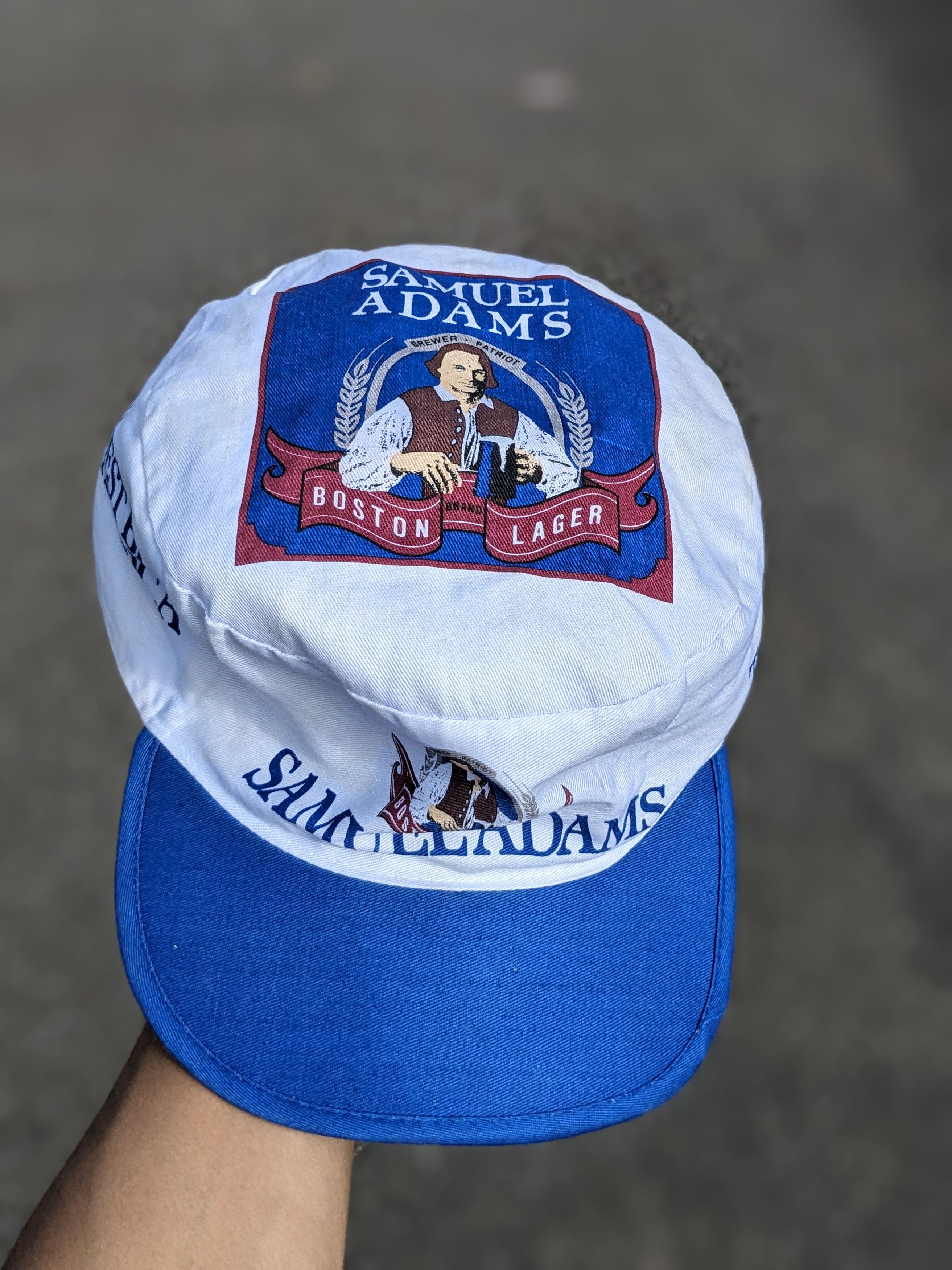 Vintage Samuel Adams Cap Fitted Size ONE SIZE - 3 Thumbnail