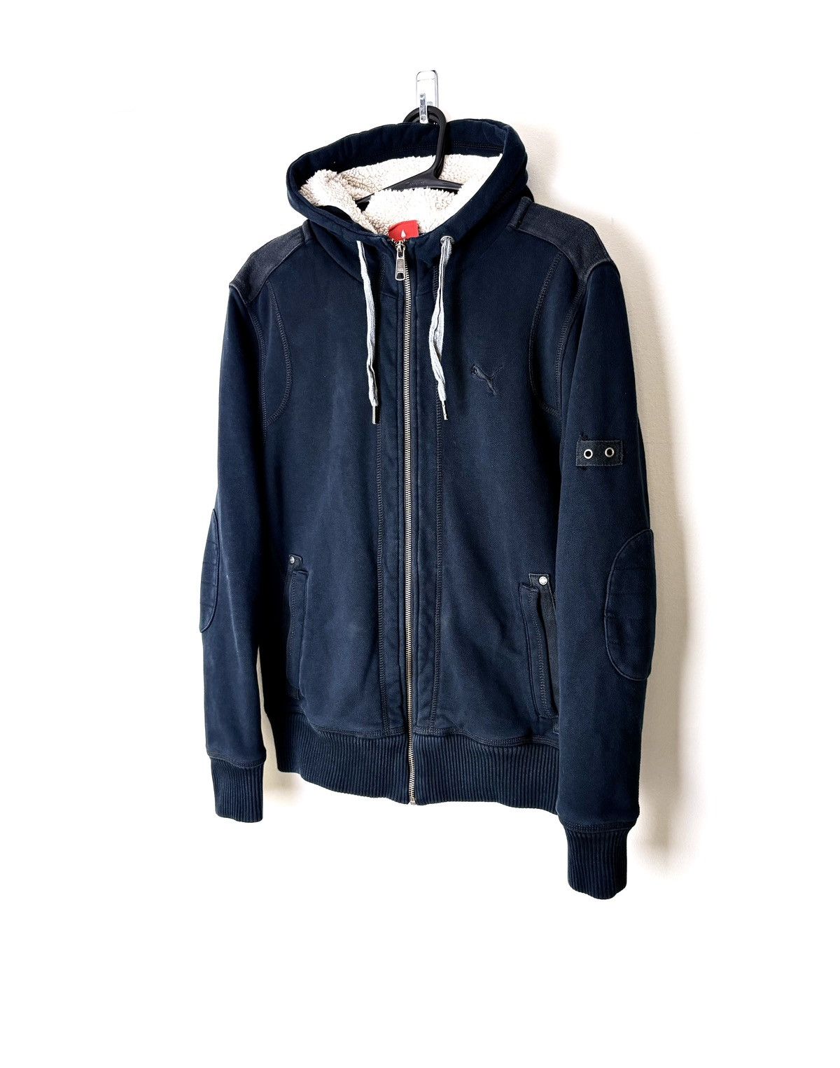 Puma Puma Sherpa-Lined Zip Hoodie Jacket Size US S / EU 44-46 / 1 - 3 Thumbnail