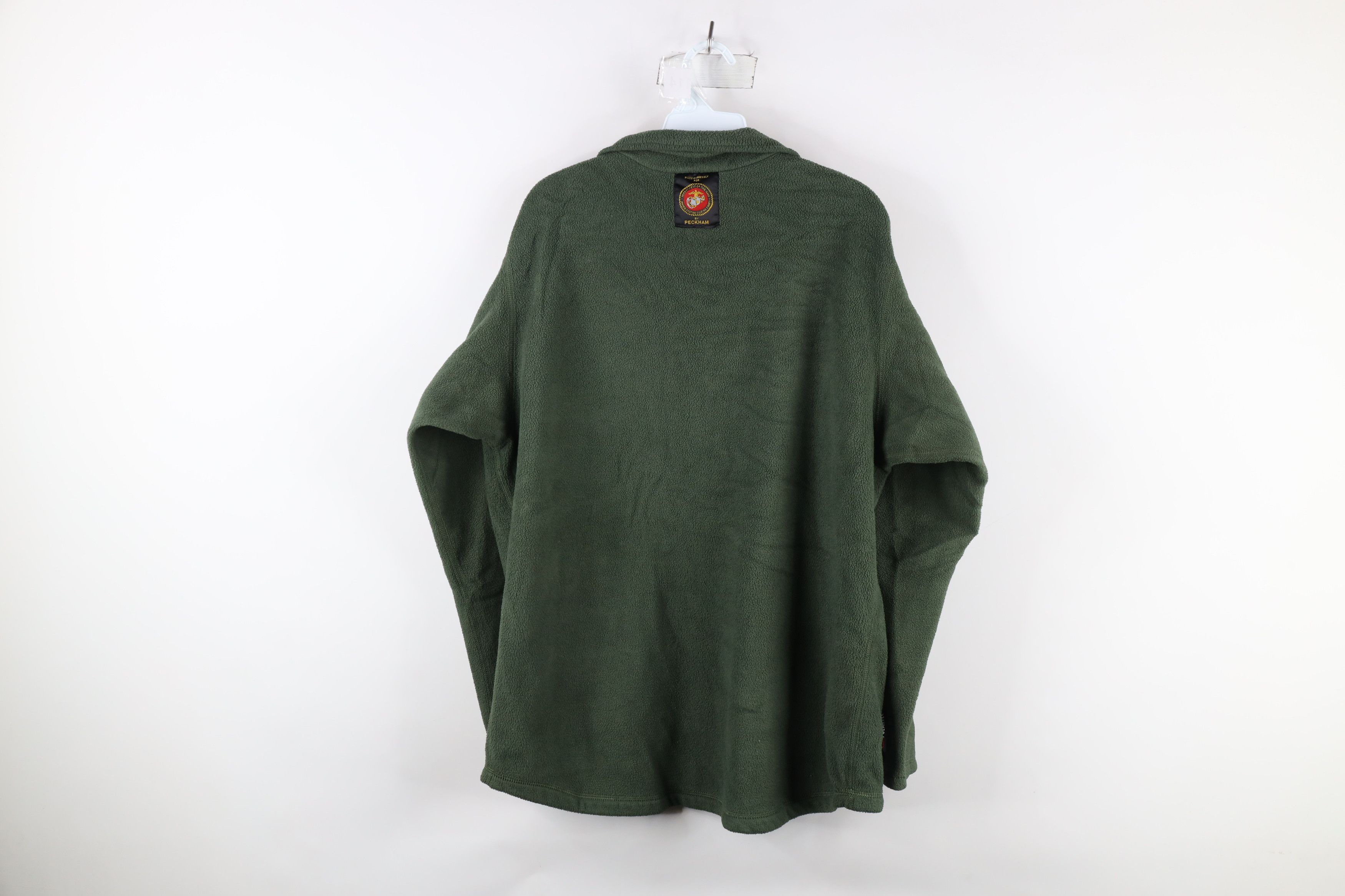 Polartec × Vintage Vintage 90s USMC Fleece Half Zip Pullover Sweater USA Size US M / EU 48-50 / 2 - 12 Thumbnail
