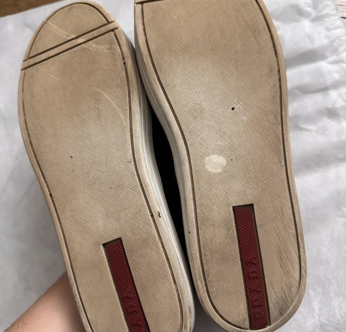 Prada Prada sport suede shoes Size US 7.5 / IT 37.5 - 6 Thumbnail