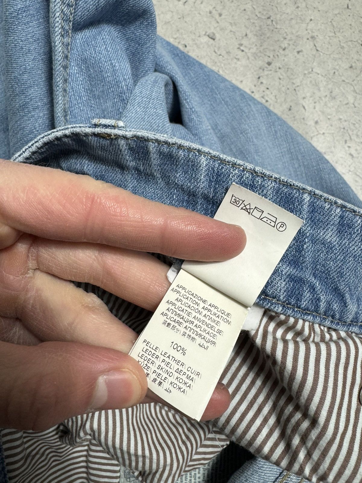 Brunello Cucinelli Brunello Cucinelli Luxury Denim Jeans Light Blue Size 48 Size US 32 / EU 48 - 10 Thumbnail