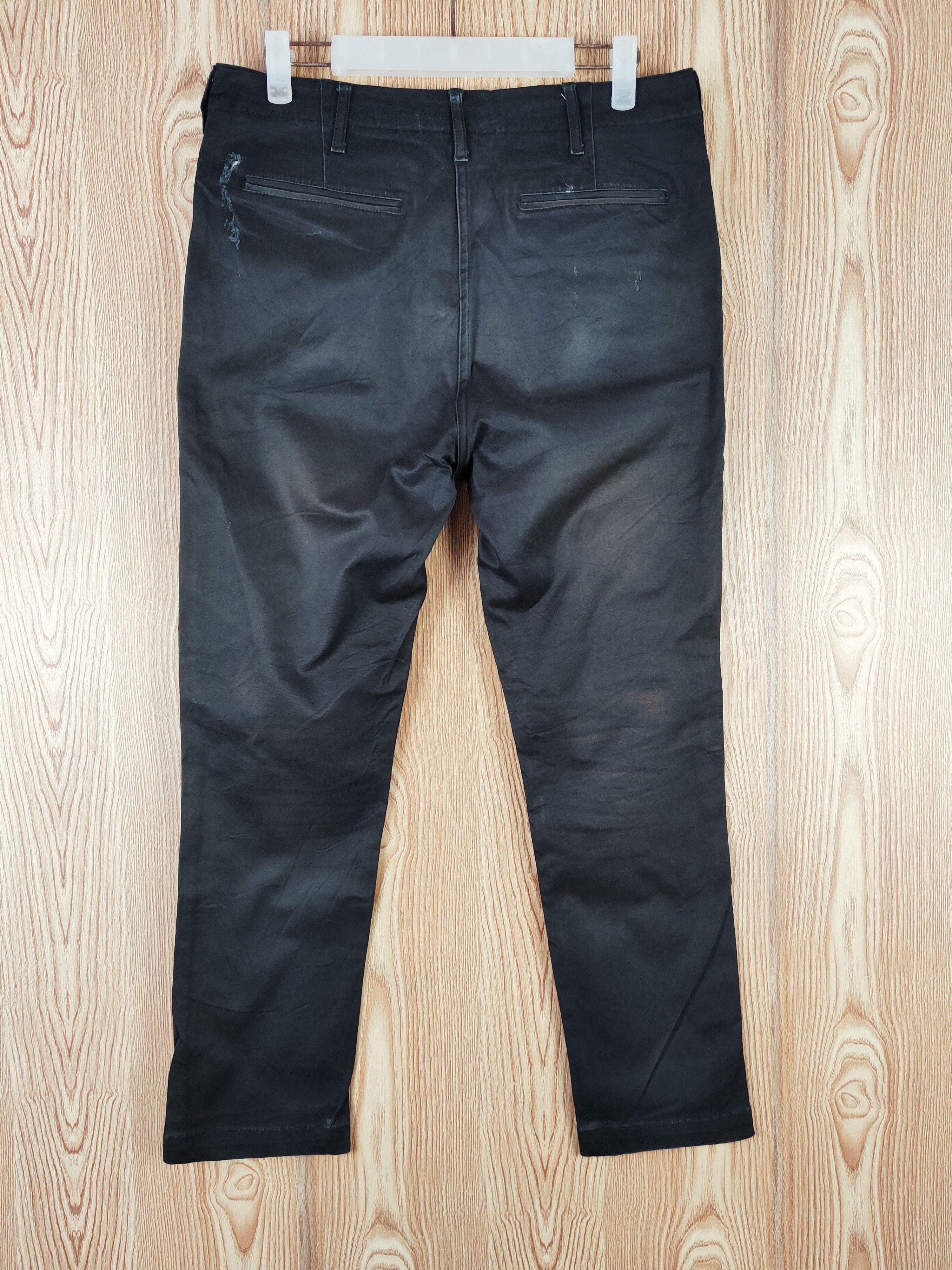 Japanese Brand × Vintage DL Back Number Black faded vintage Casual Pants #S2796 Size US 30 / EU 46 - 7 Thumbnail