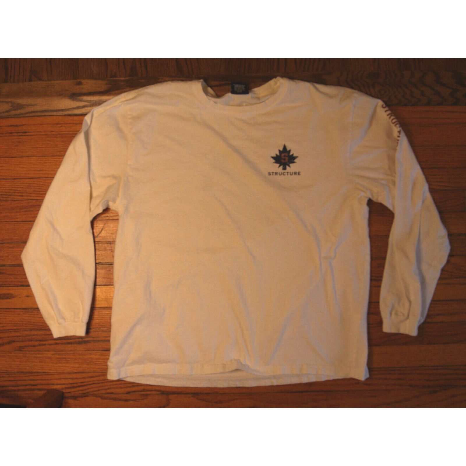 Structure VTG STRUCTURE Mountain Biking Mens XL TShirt USA Made Spell Size US XL / EU 56 / 4 - 6 Thumbnail