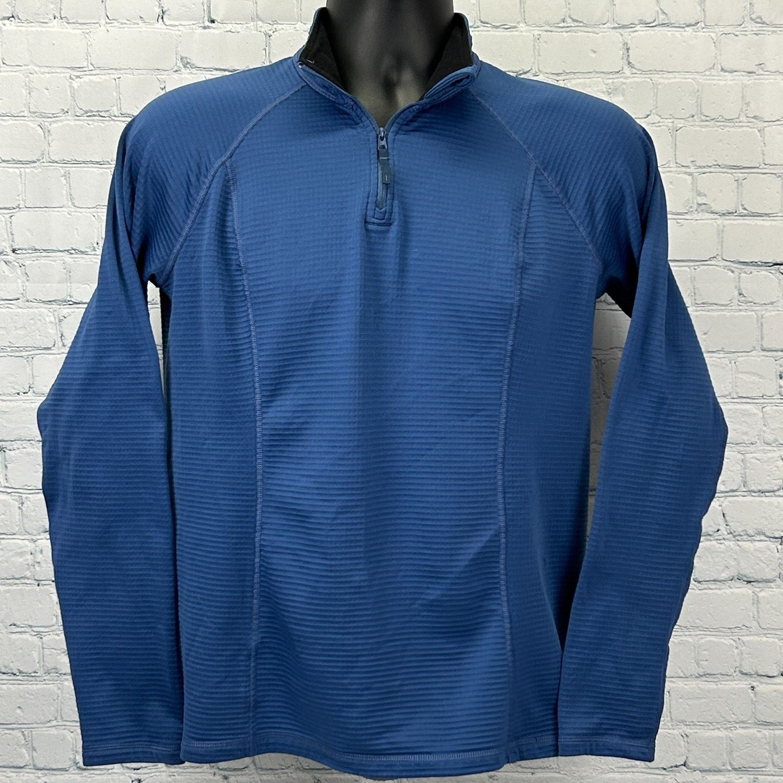 5.11 Tactical Stratos 1/4 Zip Fleece Shirt Blue Womens M