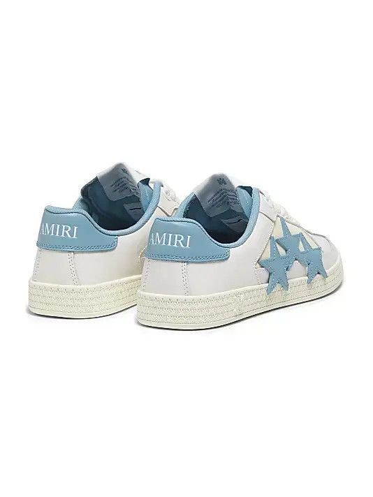 Amiri o1s1wg110526 Pacific Leather Low-Top Sneakers Multicolor Size US 15 / EU 48 - 3 Thumbnail