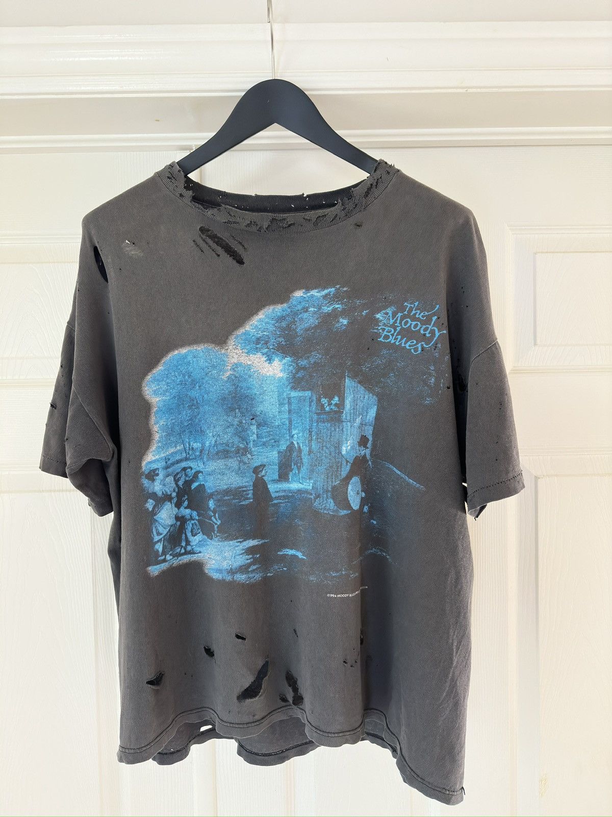 Vintage Vintage sun faded thrashed shirt Size US XL / EU 56 / 4 - 1 Thumbnail