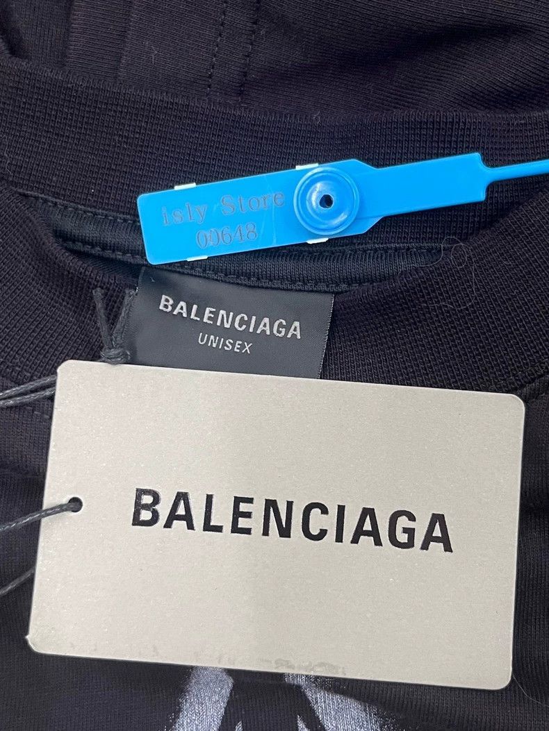 Balenciaga Balenciaga Metallic Bitcoin Double B Gothic Mud Dye Short Size US S / EU 44-46 / 1 - 4 Thumbnail