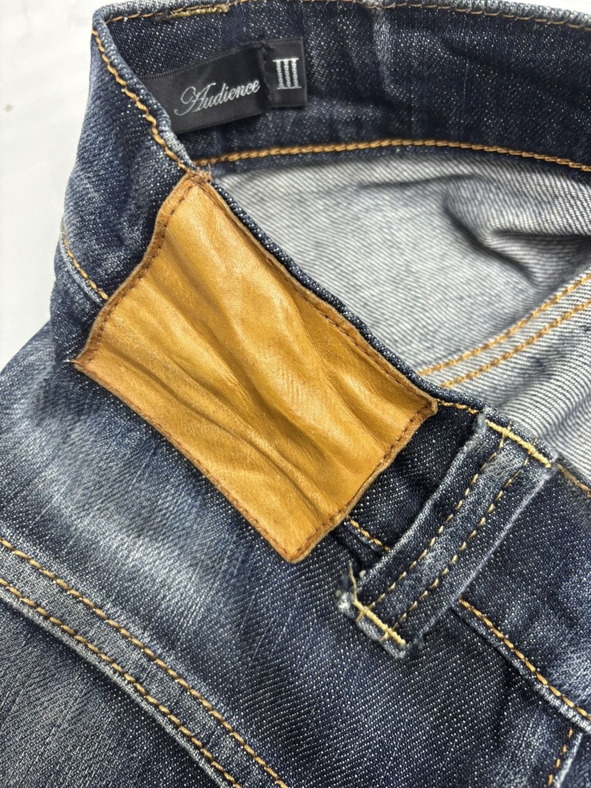 14th Addiction × Isamu Katayama Backlash × KMRii Audience Japan Denim Clawmark Distressed Denim jeans Size US 30 / EU 46 - 10 Thumbnail