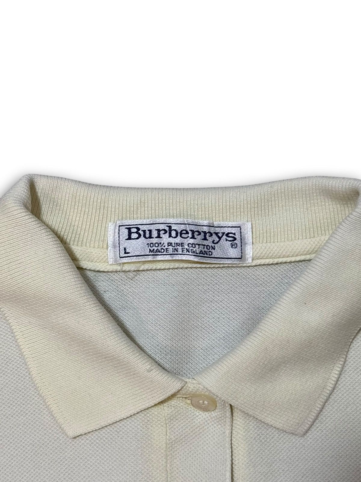 Burberry Vintage Piece Burberrys Polo Tee Size US M / EU 48-50 / 2 - 3 Thumbnail