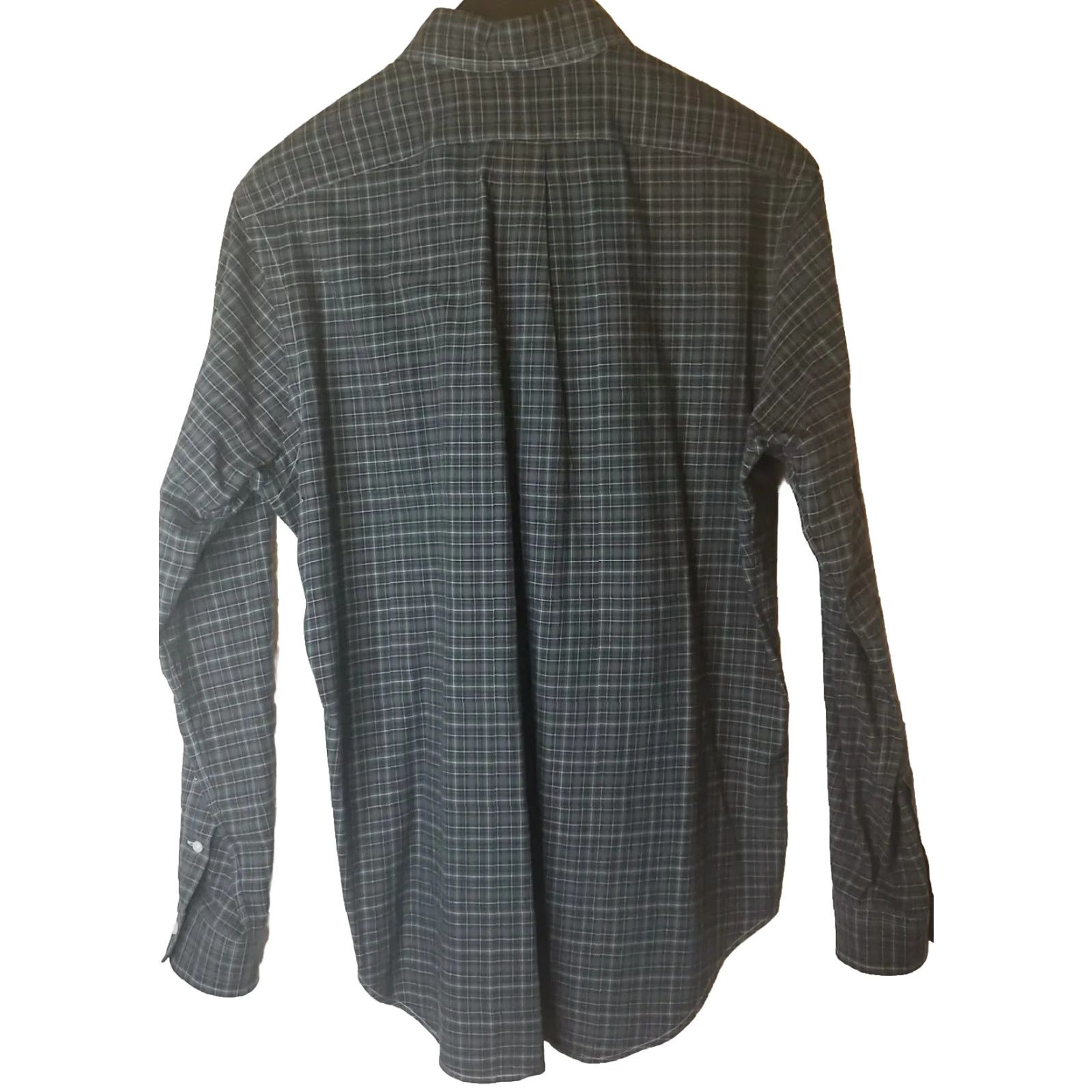 Ralph Lauren Ralph Lauren Mens M Green Plaid Button-Down Cotton Long Sleeve Shirt Classic Fit Size US M / EU 48-50 / 2 - 5 Thumbnail