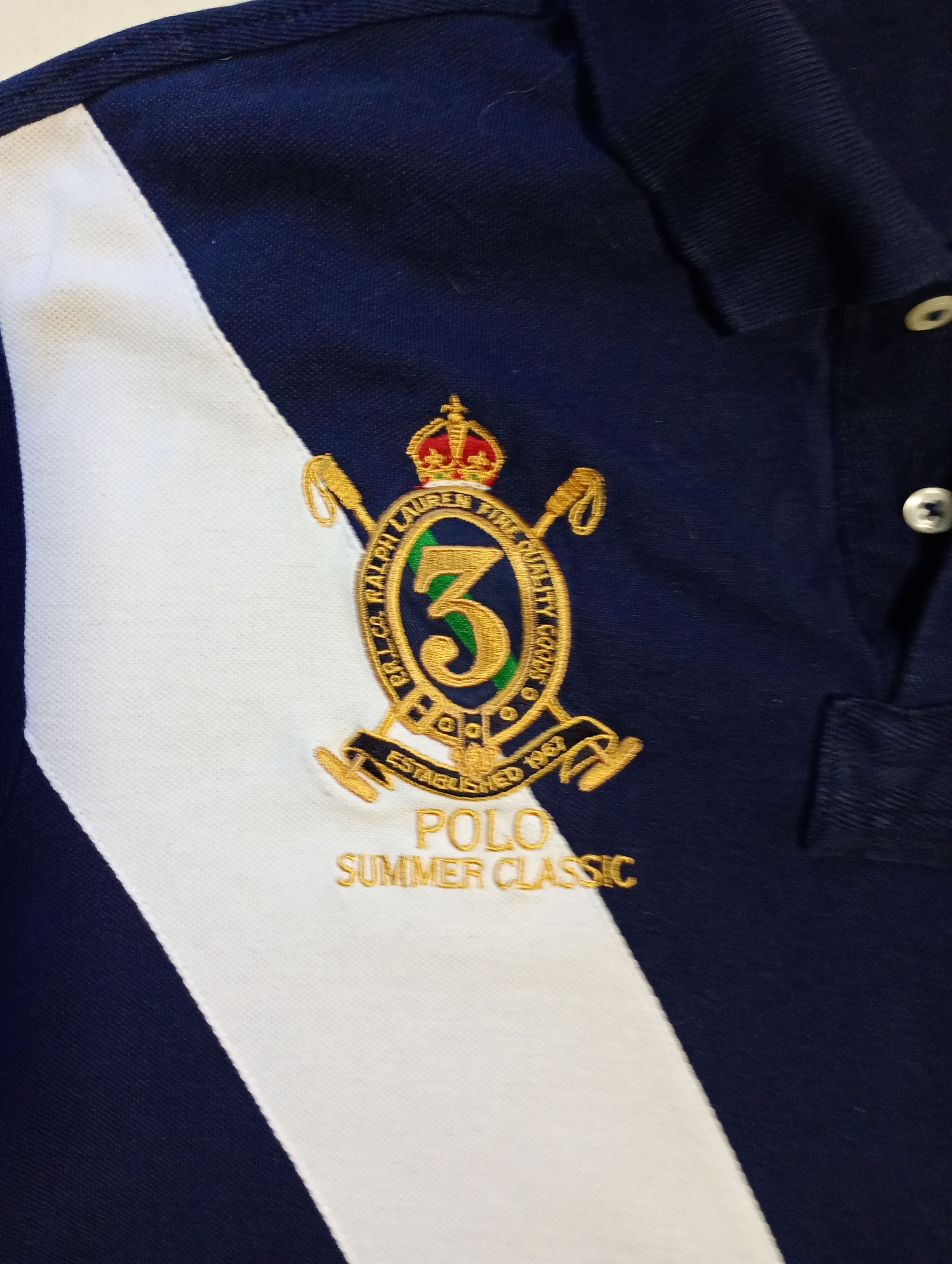 Polo Ralph Lauren Polo Ralph Lauren Polo Summer Classic Size US XXL / EU 58 / 5 - 7 Thumbnail